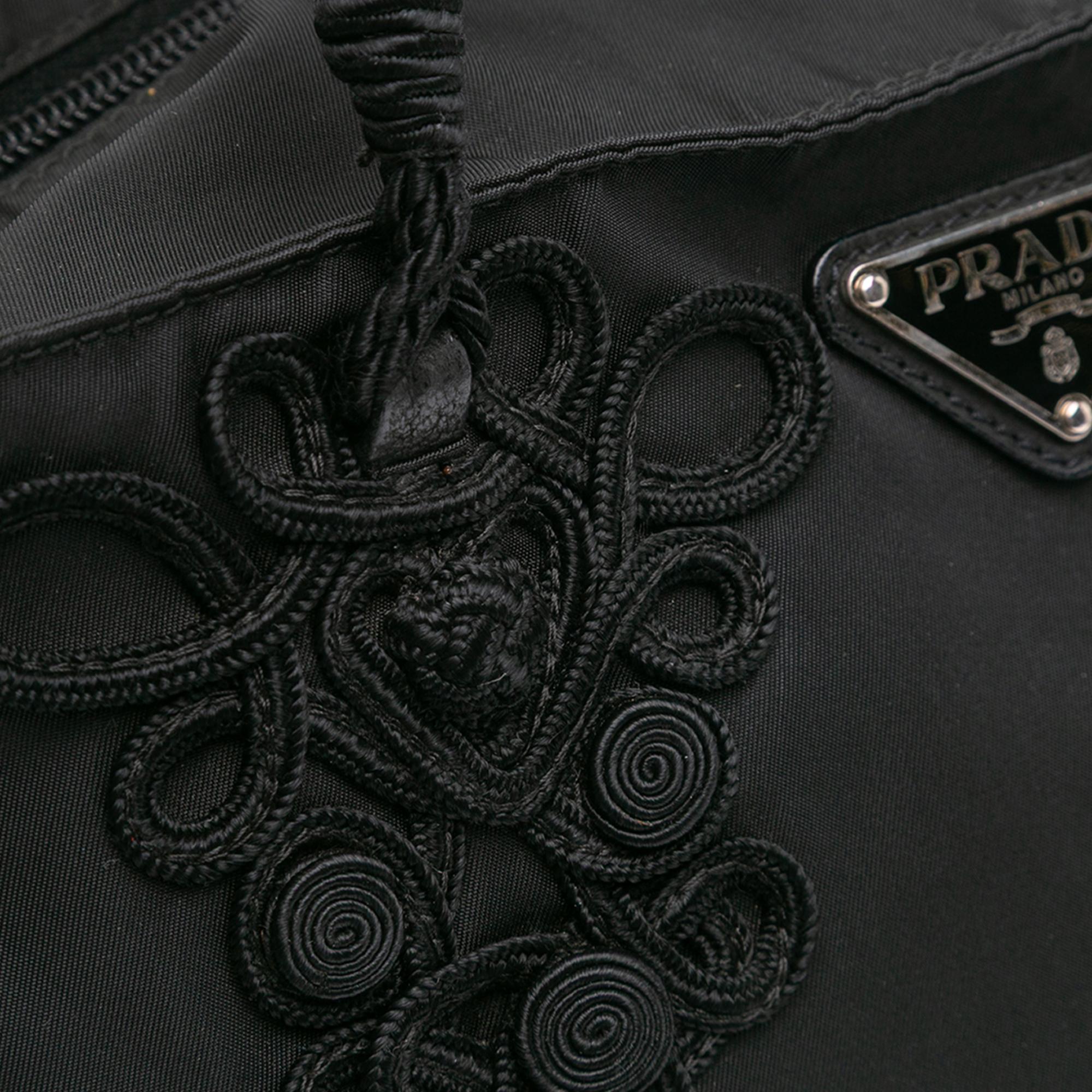 Prada Tessuto Braided Tote