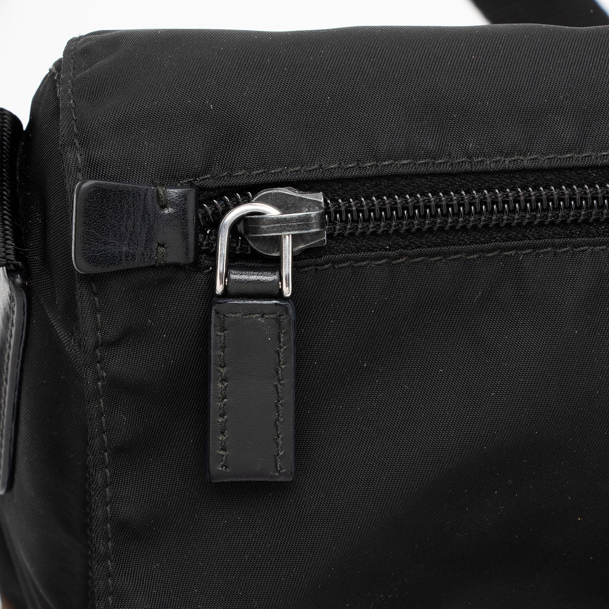Prada Tessuto Buckle Messenger (SHF-ZElqhI)
