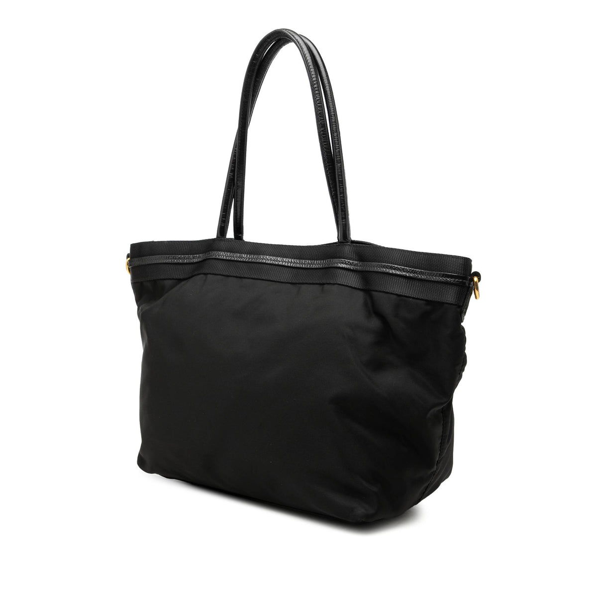 Prada Tessuto Canapa Logo Satchel