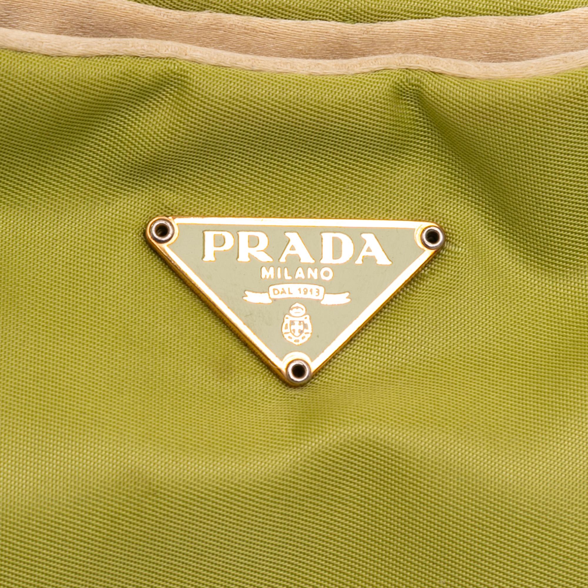 Prada Tessuto Chain Shoulder Bag