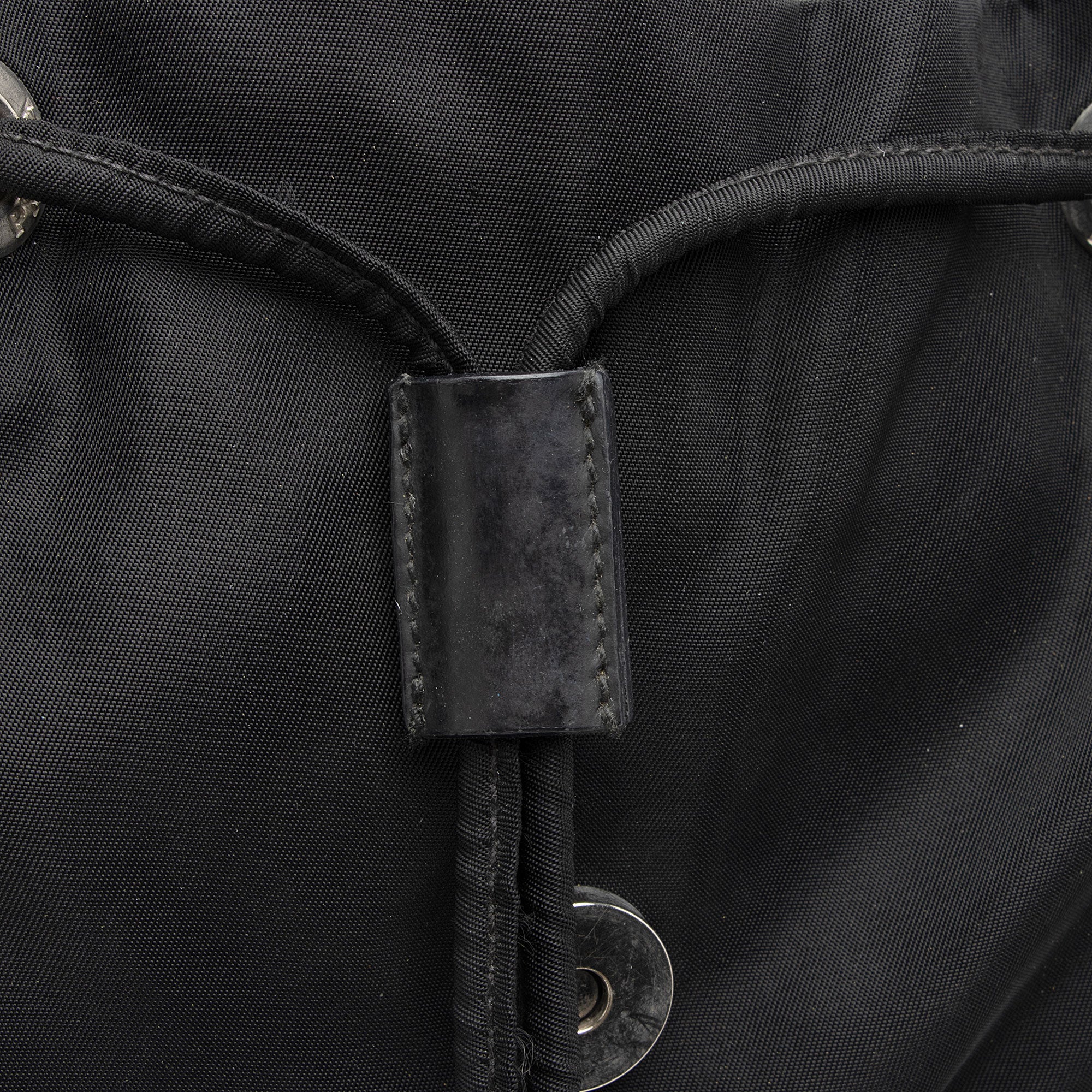 Prada Tessuto Double Pocket Medium Backpack (SHF-IvHeZr)
