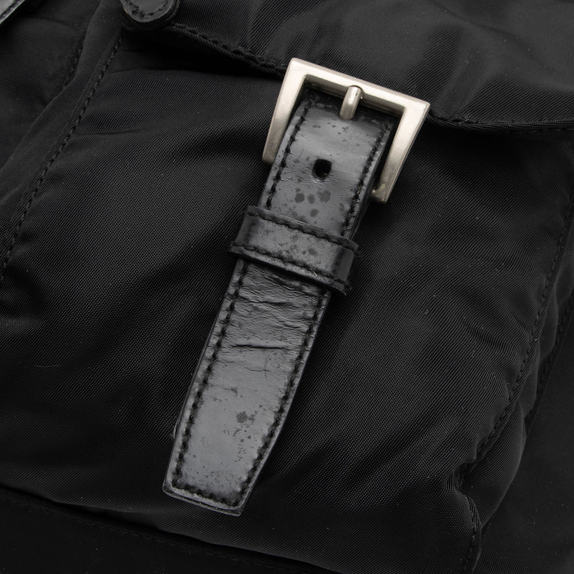 Prada Tessuto Double Pocket Medium Backpack (SHF-IvHeZr)