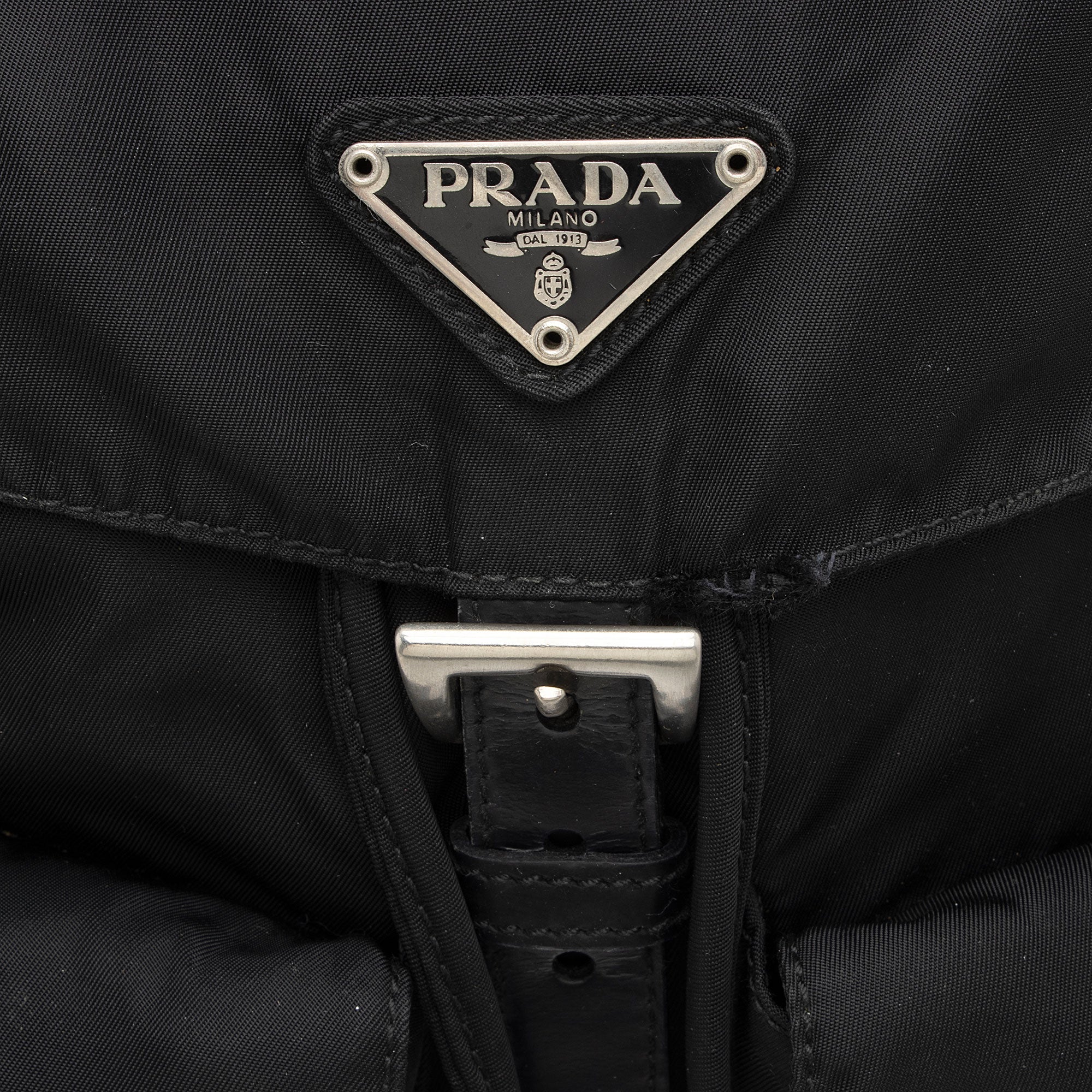 Prada Tessuto Double Pocket Medium Backpack (SHF-EHKQ1z)