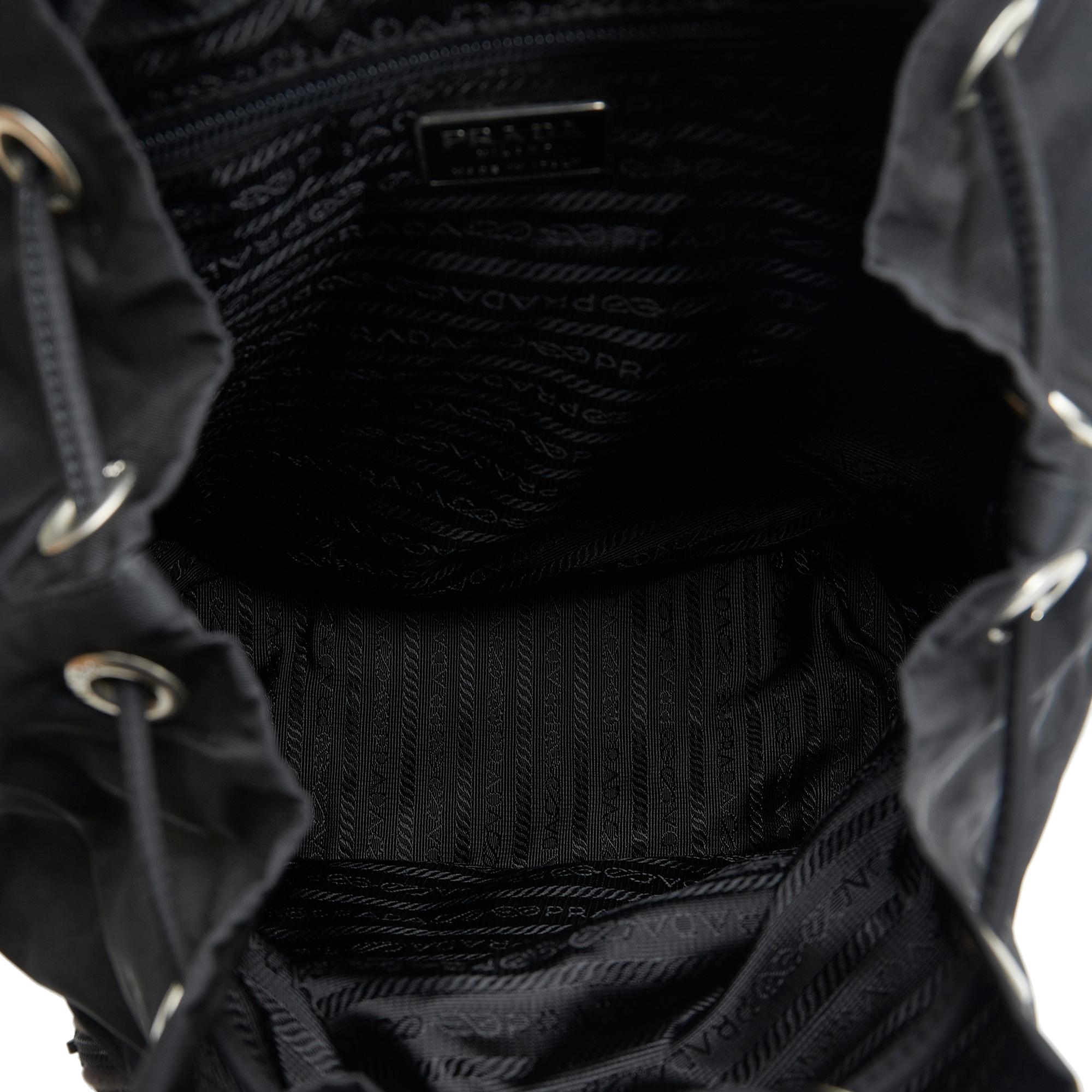 Prada Tessuto Drawstring Backpack (SHG-IY5KP3)