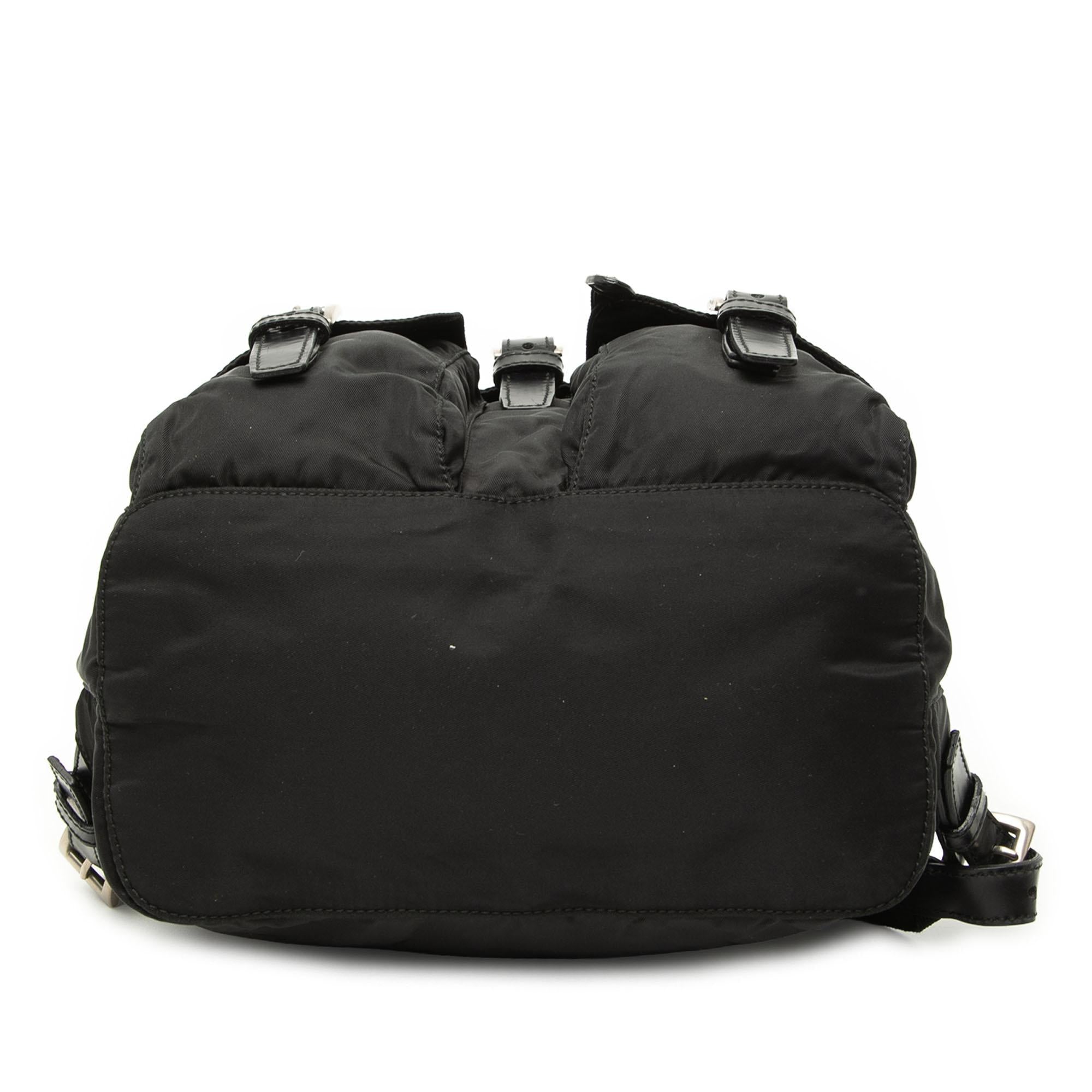 Prada Tessuto Drawstring Backpack