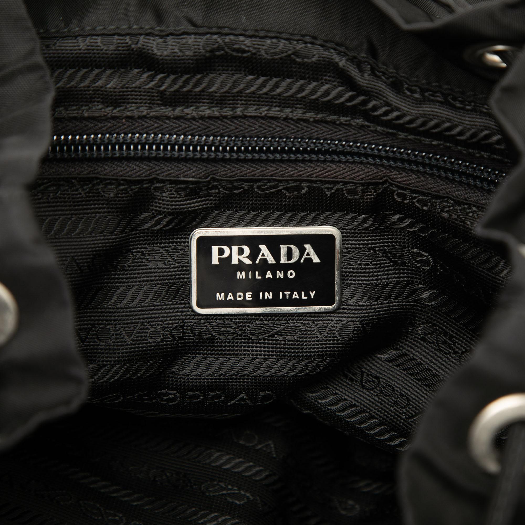 Prada Tessuto Drawstring Backpack