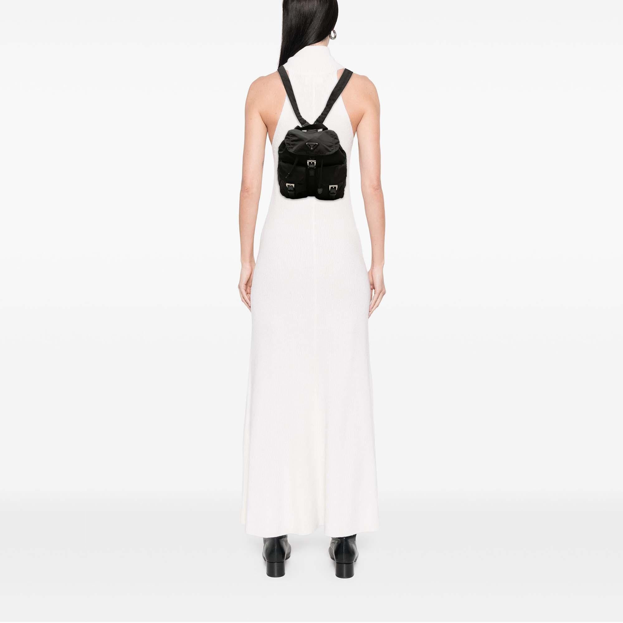 Prada Tessuto Drawstring Backpack