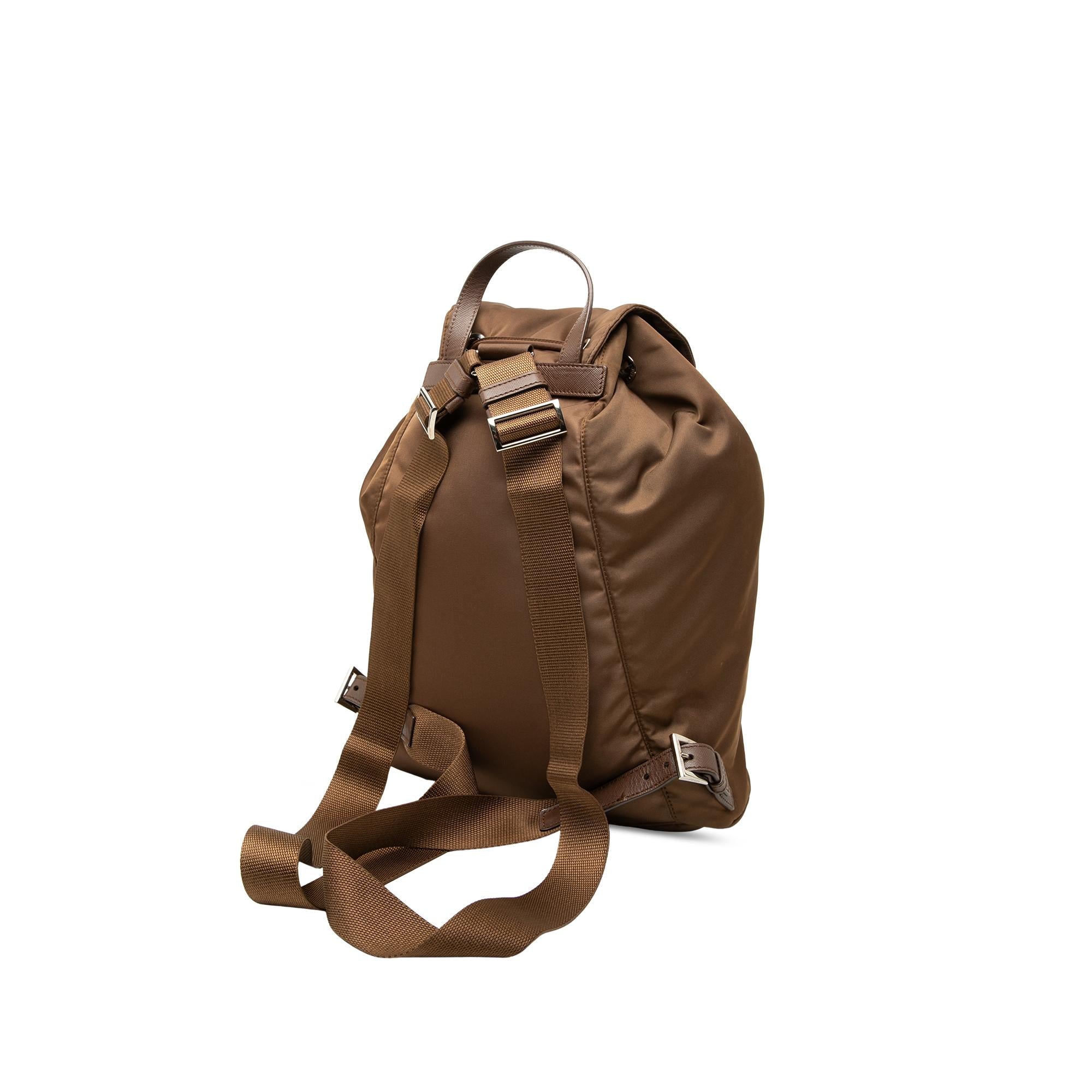 Prada Tessuto Drawstring Backpack