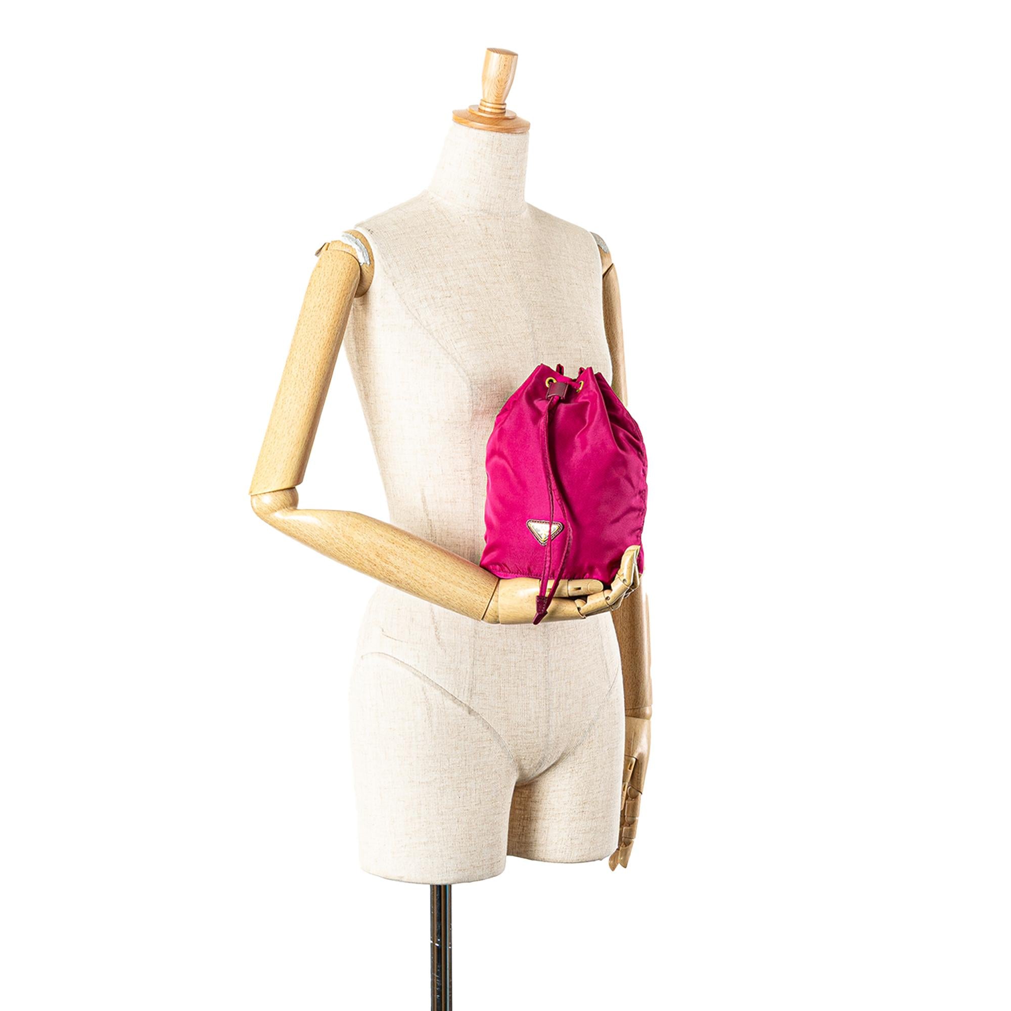 Prada Tessuto Drawstring Pouch
