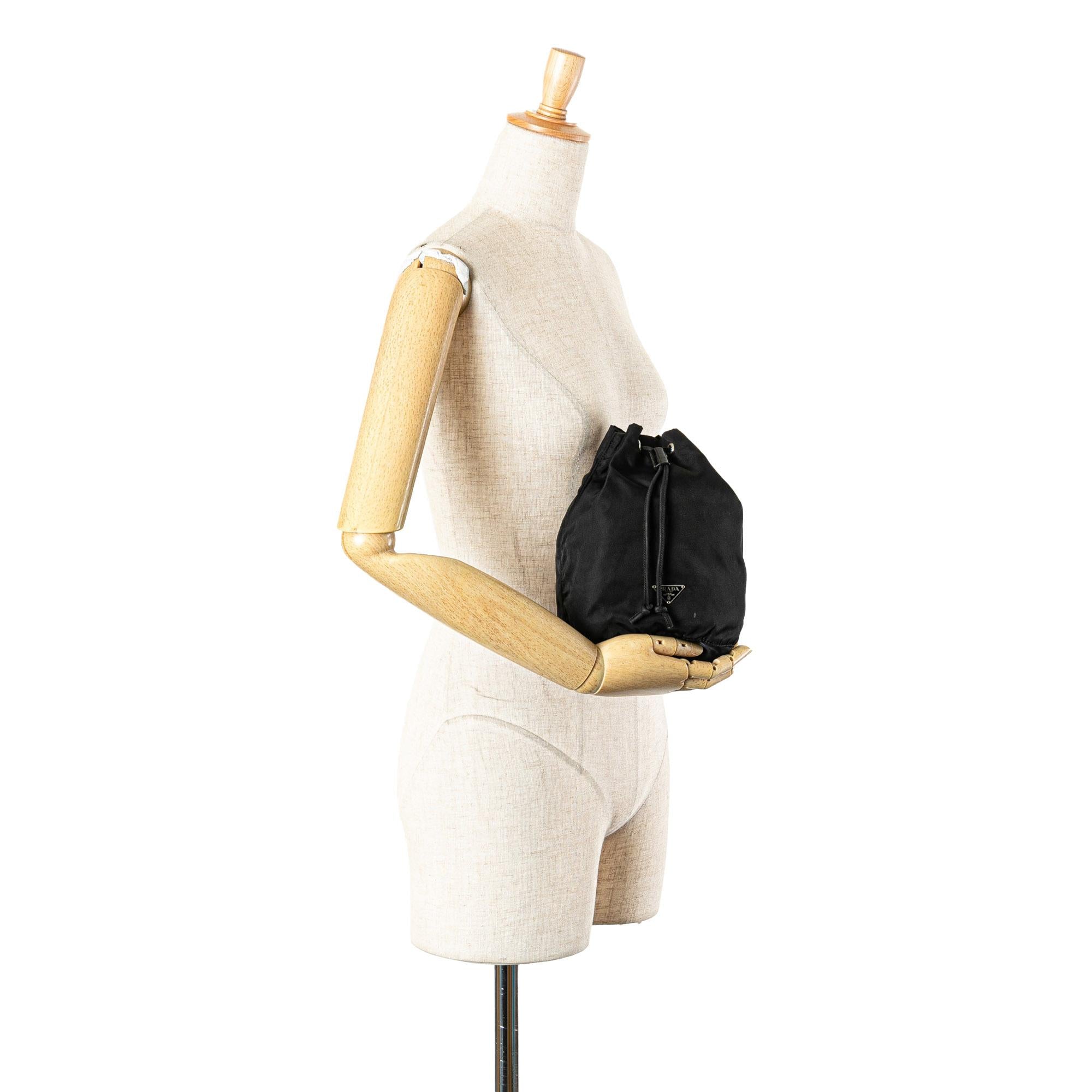 Prada Tessuto Drawstring Pouch