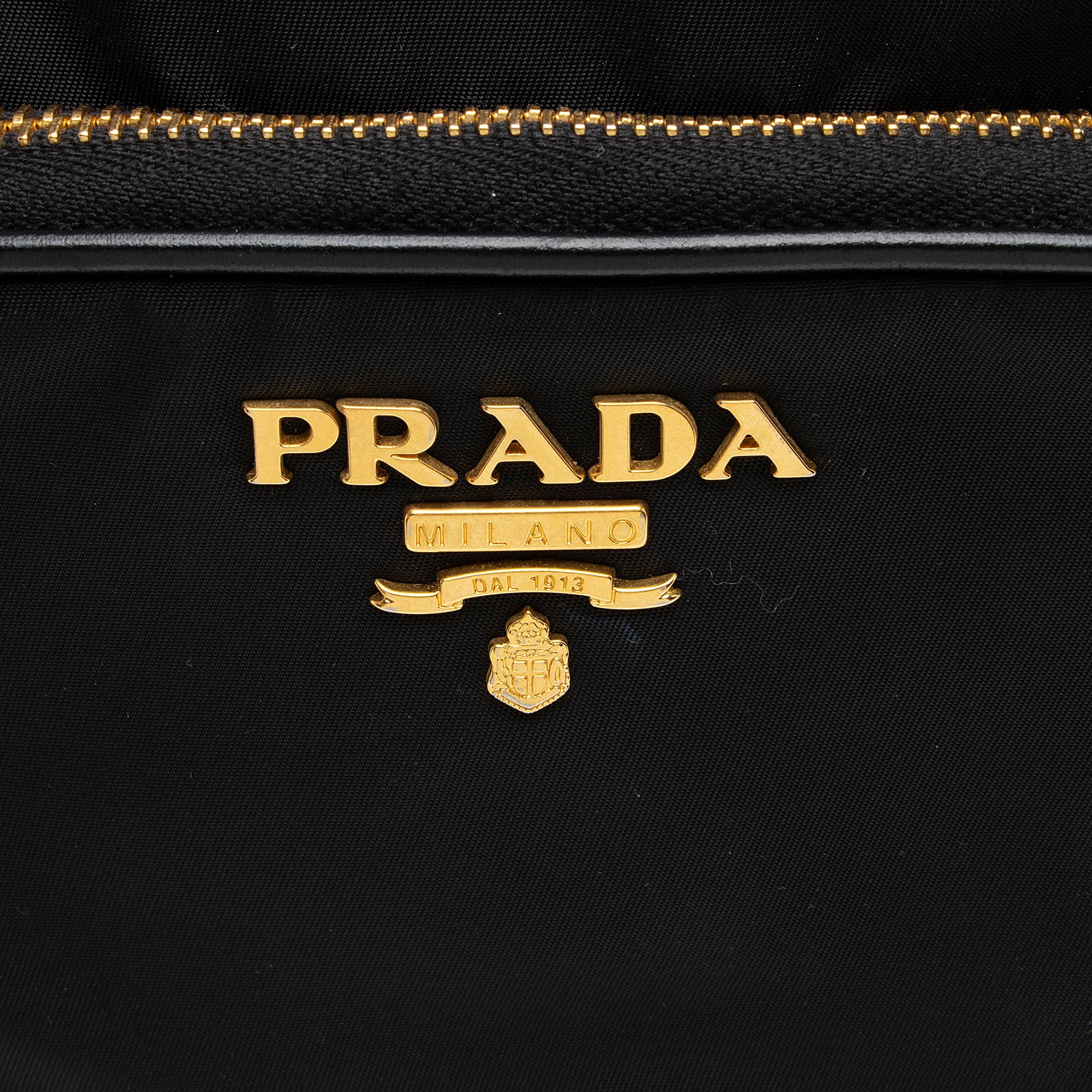 Prada Tessuto Duet Drawstring Mini Bucket Bag (SHF-1DaDrC)
