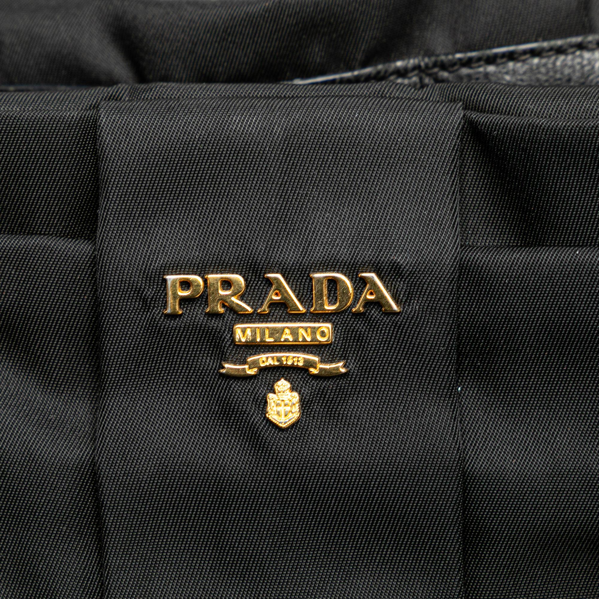 Prada Tessuto Fiocco Bow Handbag