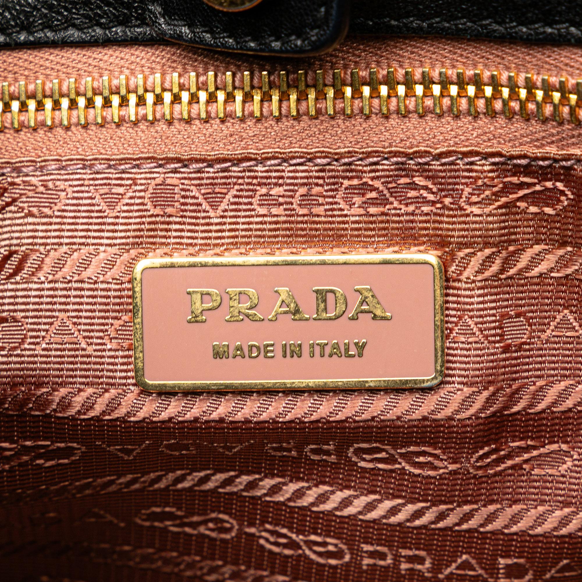 Prada Tessuto Fiocco Bow Handbag