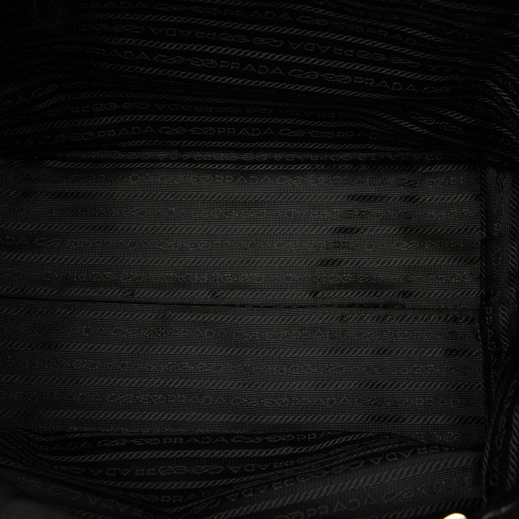 Prada Tessuto Front Pocket Convertible Tote
