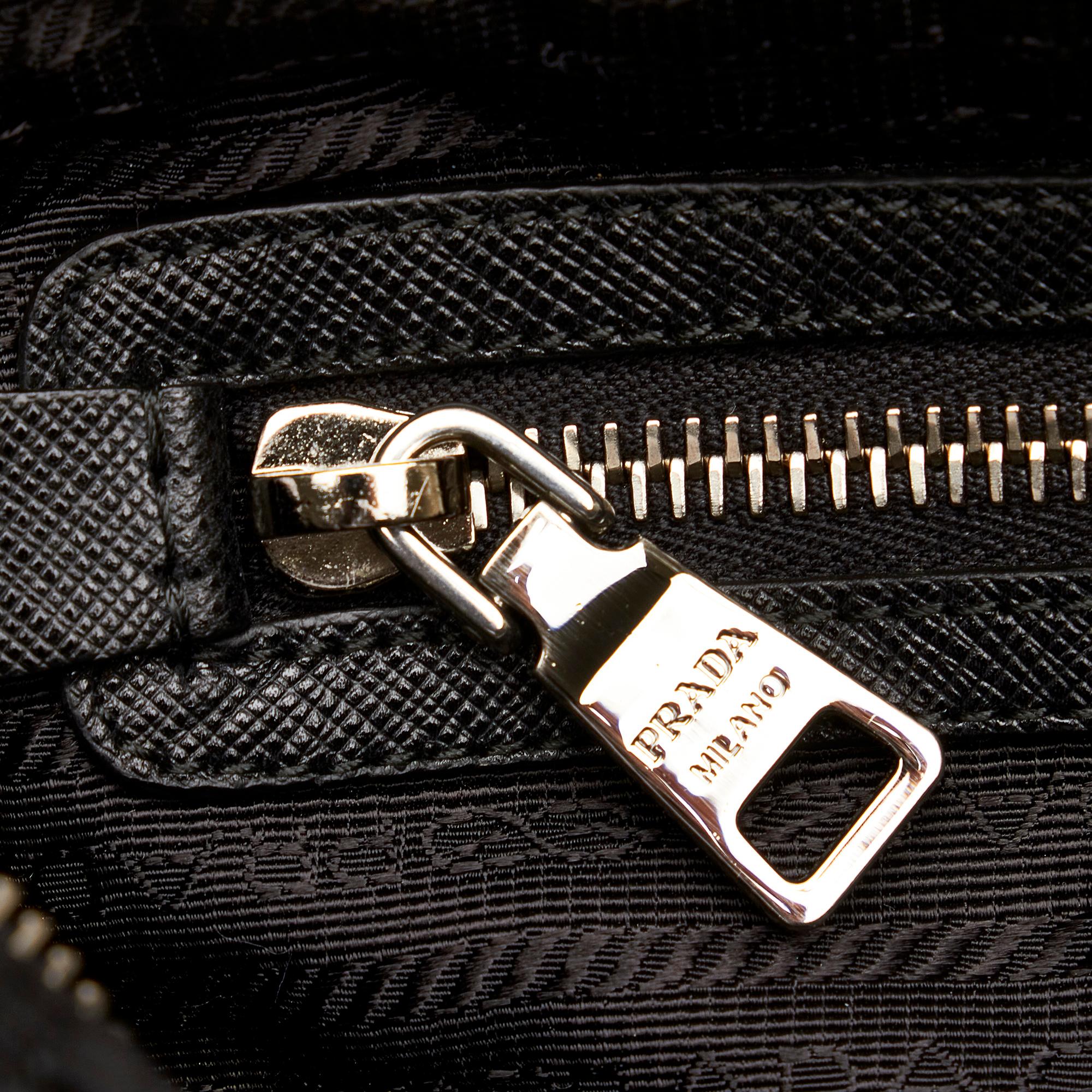 Prada Tessuto Gaufre Chain Satchel (SHG-FCxtXs)