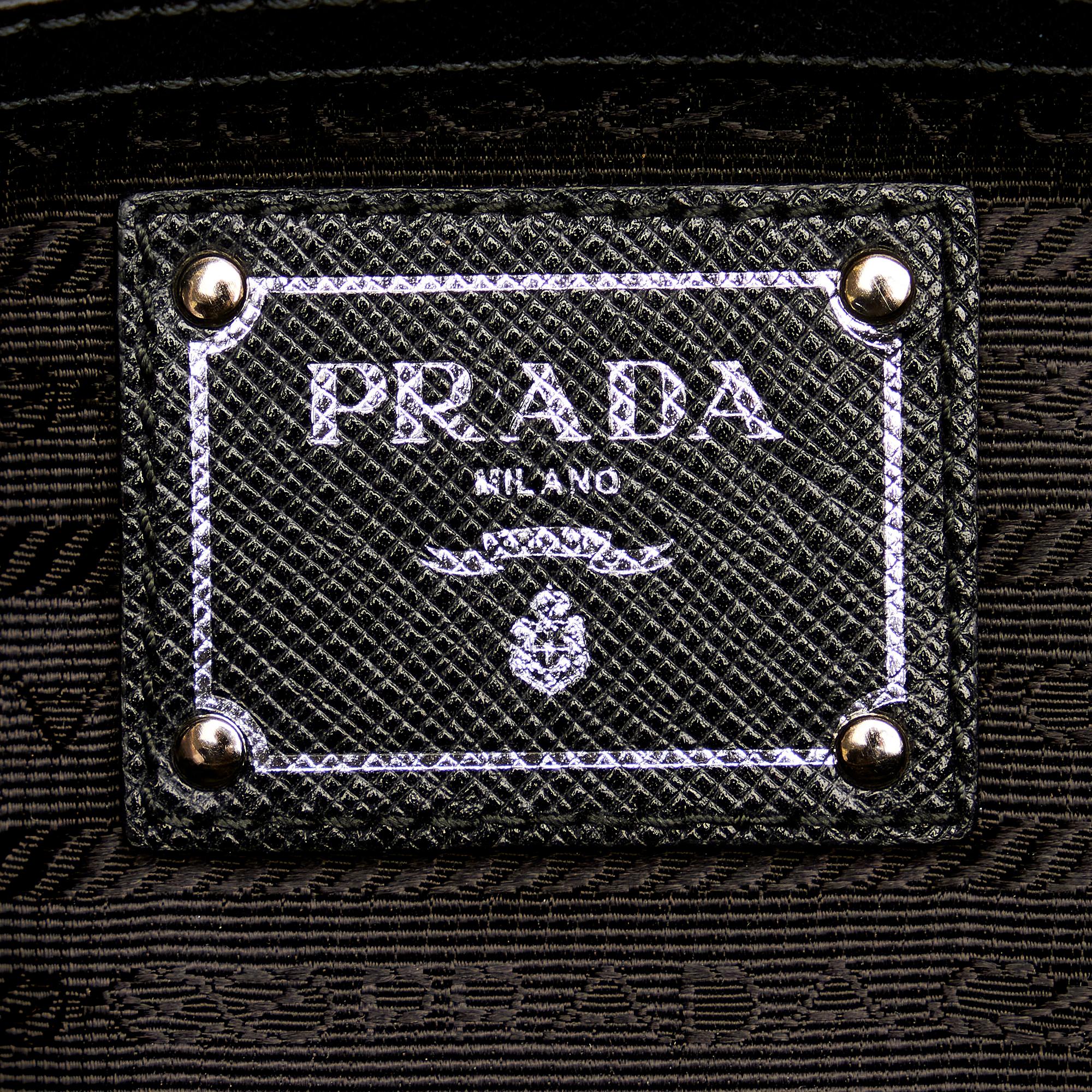 Prada Tessuto Gaufre Chain Satchel (SHG-FCxtXs)