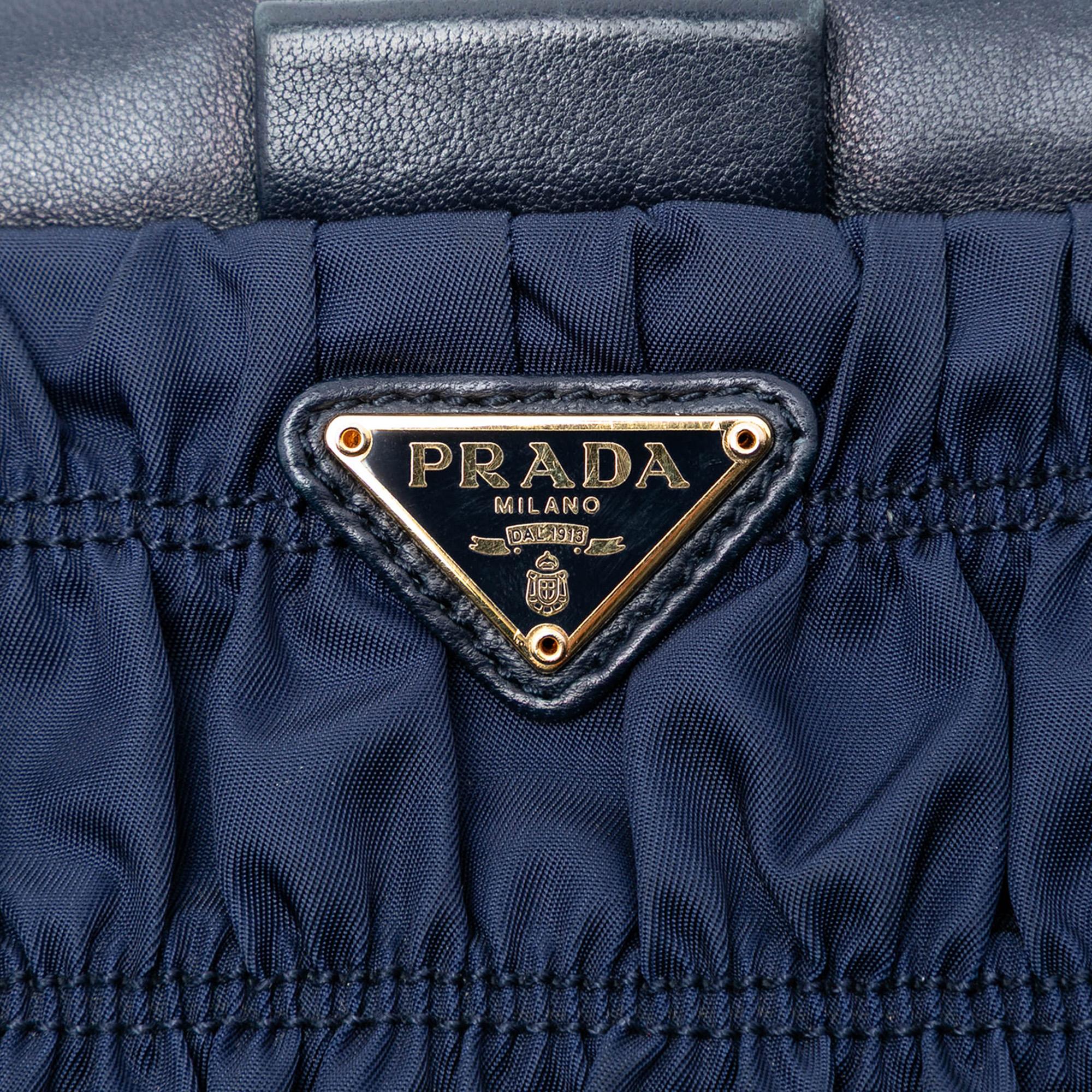 Prada Tessuto Gaufre Crossbody