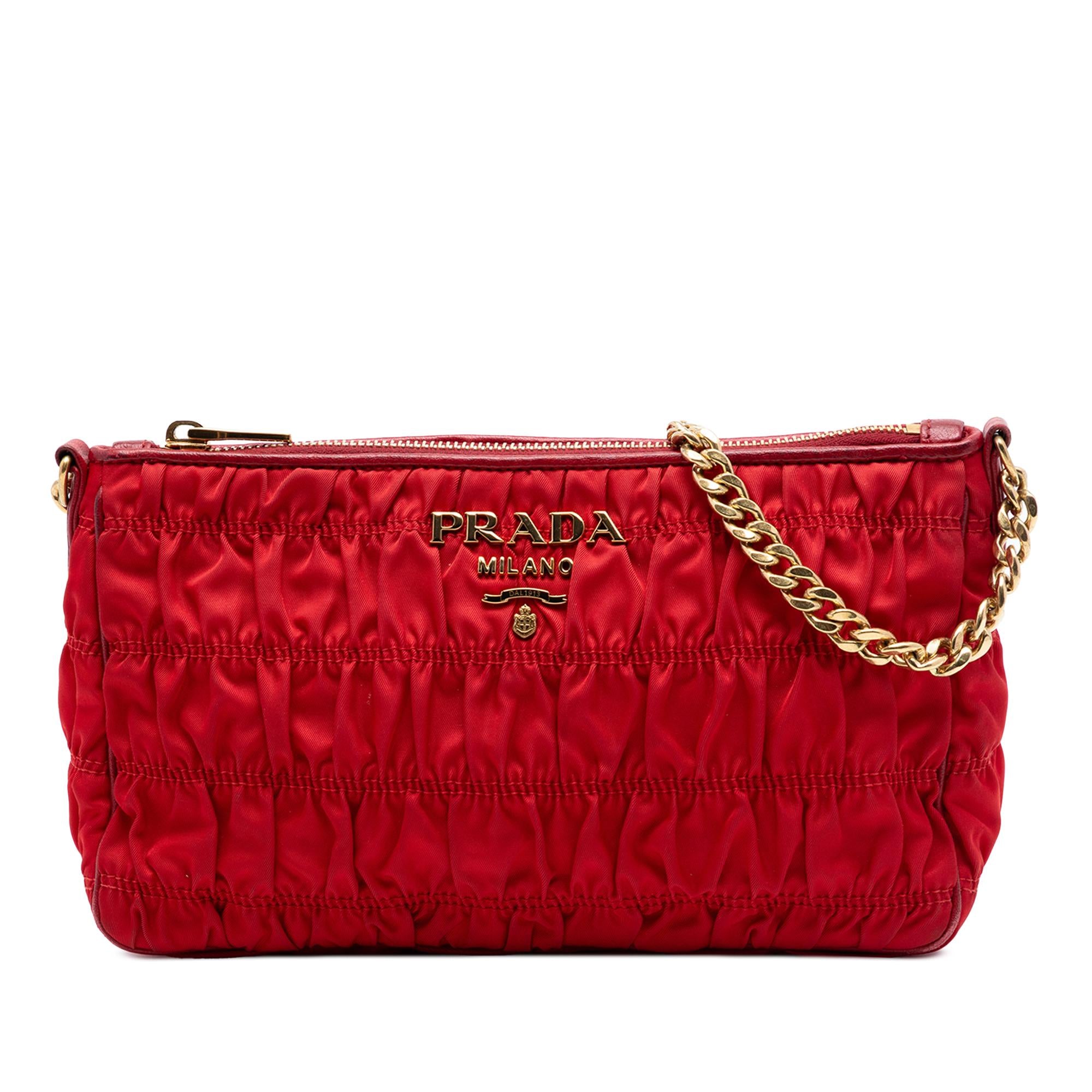 Prada Tessuto Gaufre Crossbody
