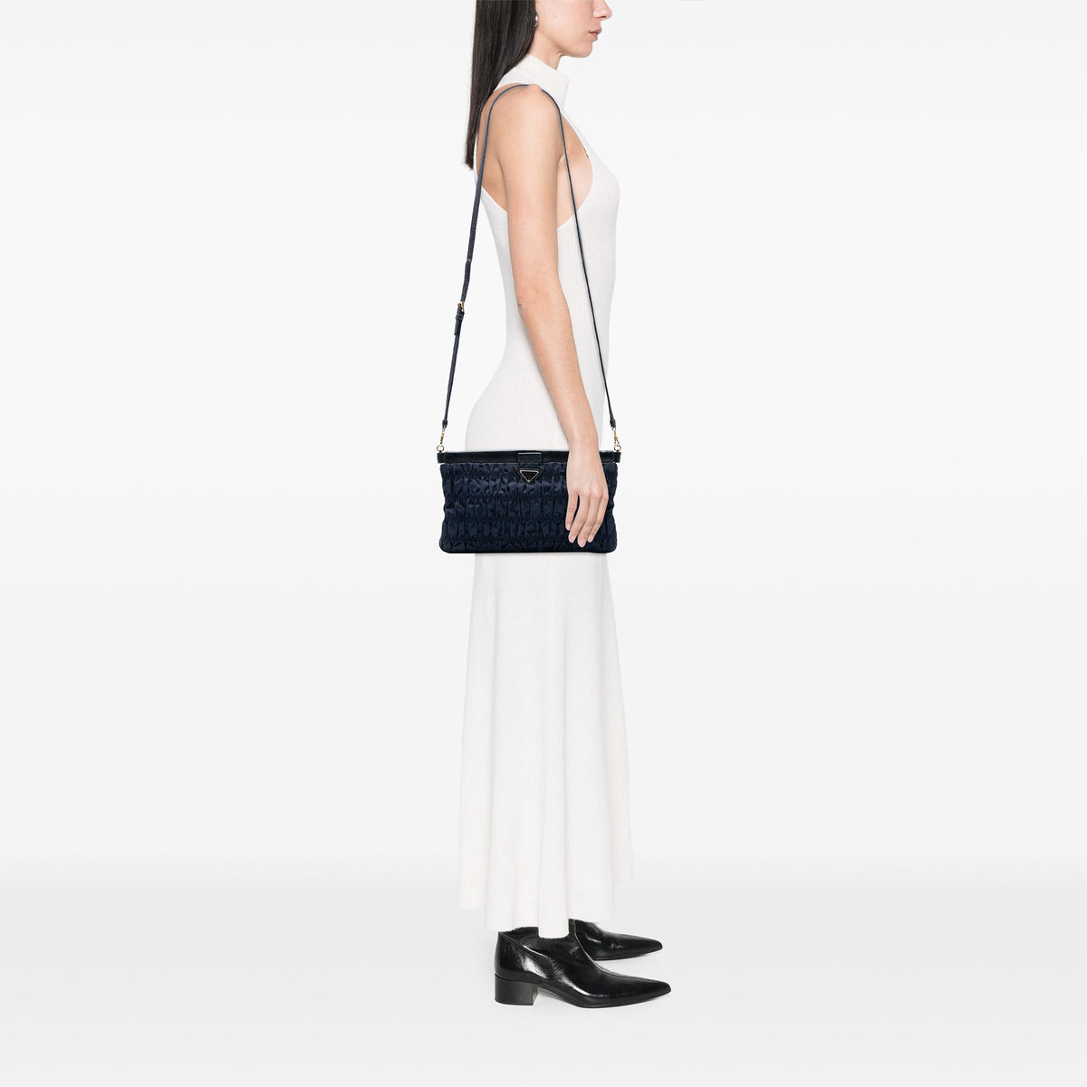 Prada Tessuto Gaufre Crossbody