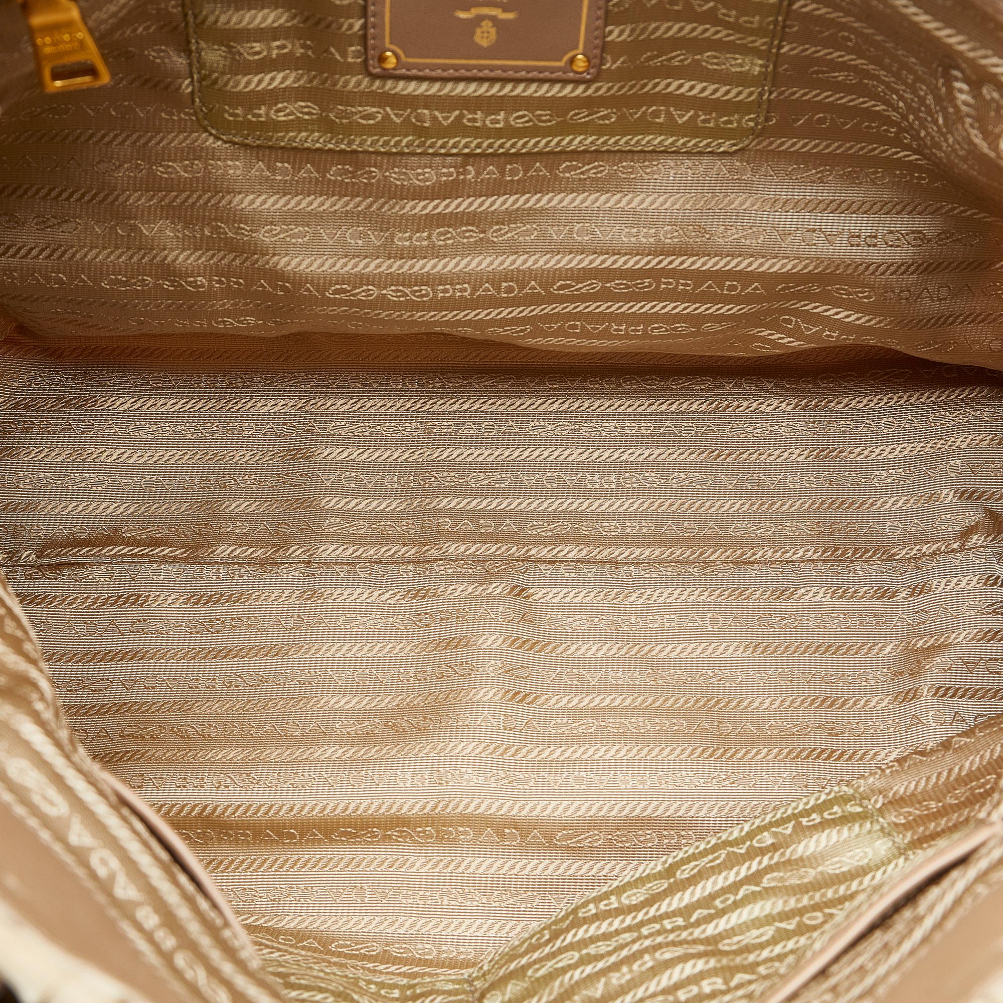 Prada Tessuto Gaufre Satchel (SHG-jASUHU)