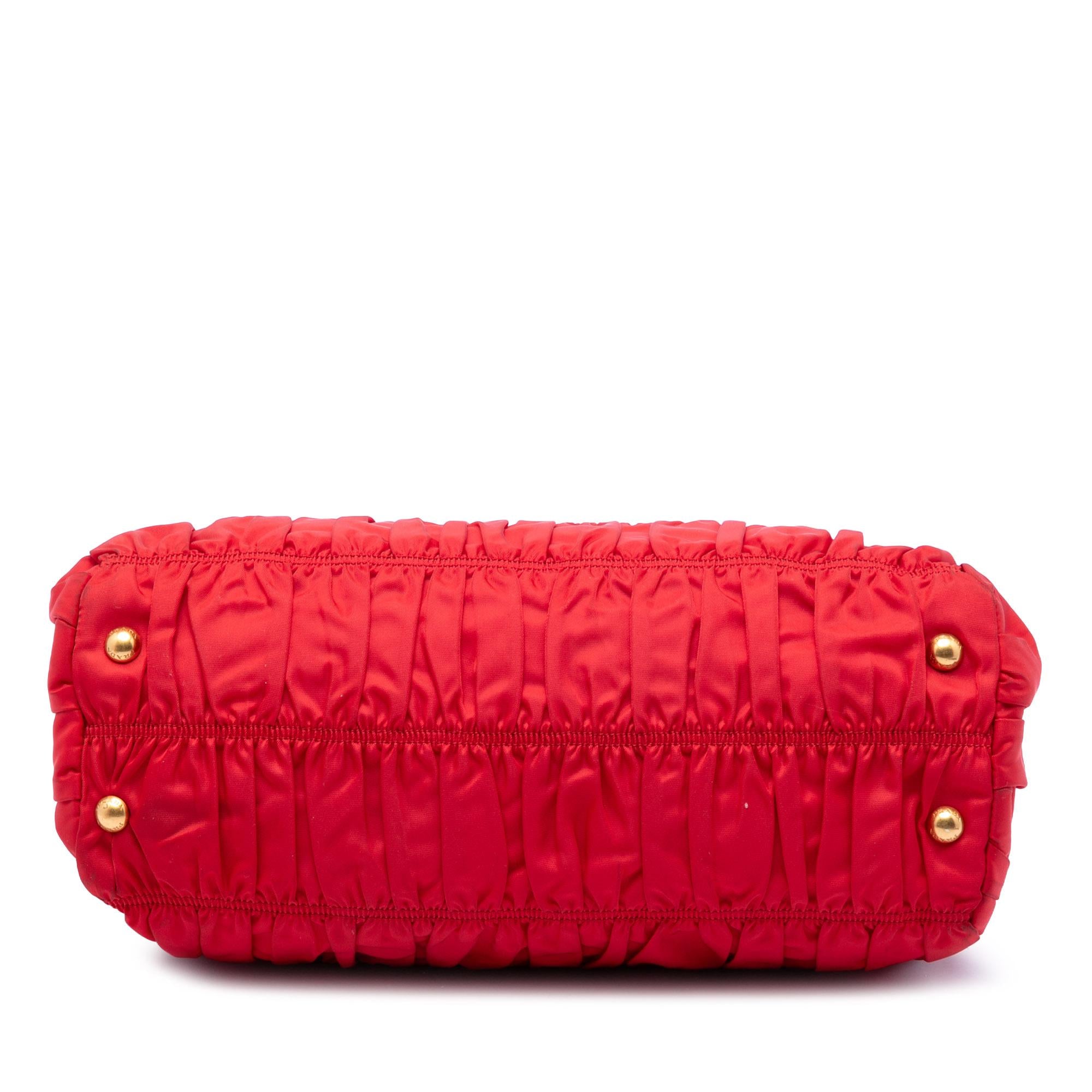 Prada Tessuto Gaufre Satchel