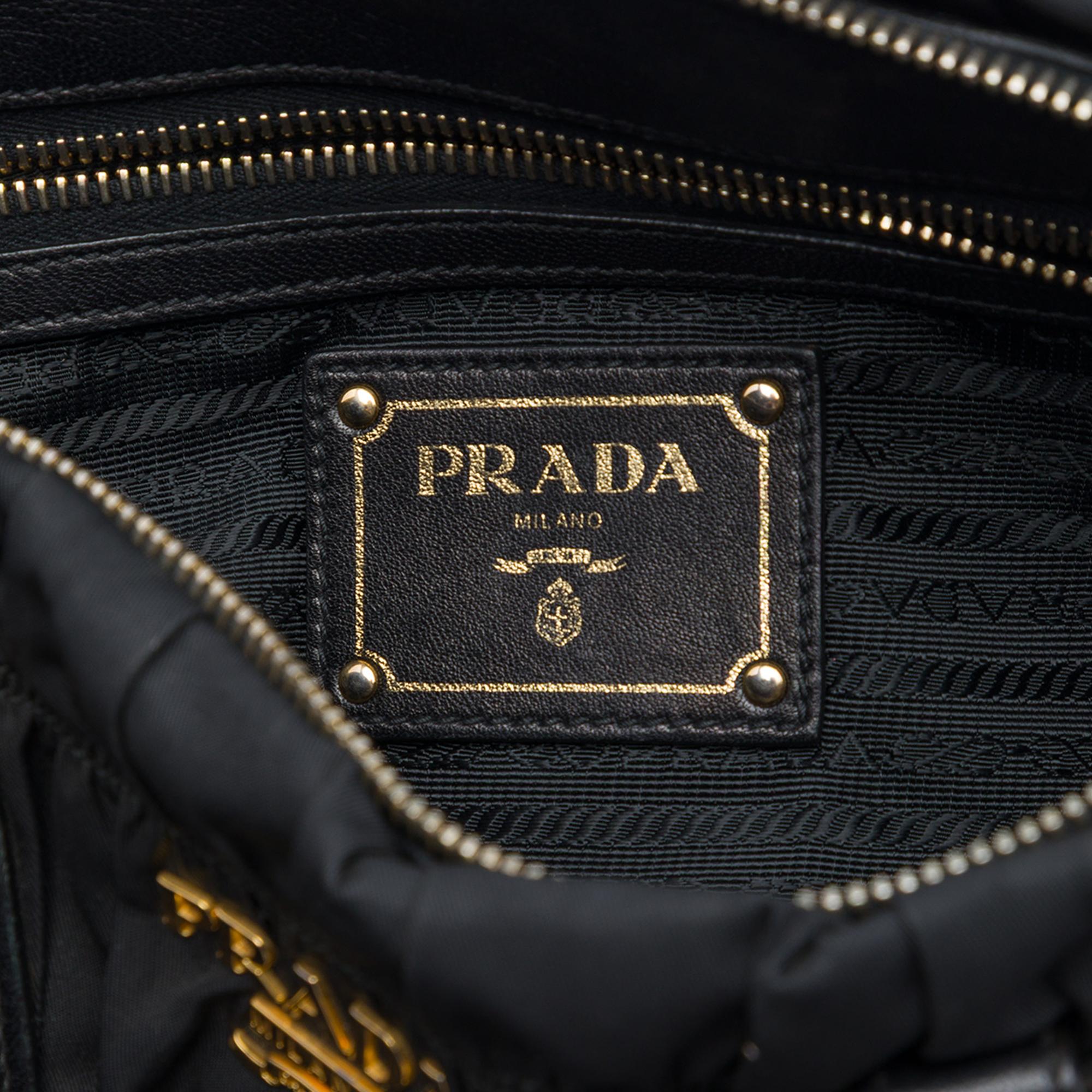 Prada Tessuto Gaufre Satchel