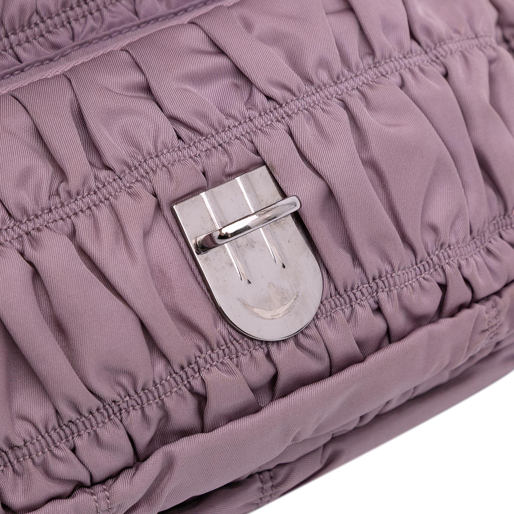 Prada Tessuto Gaufre Shoulder Bag