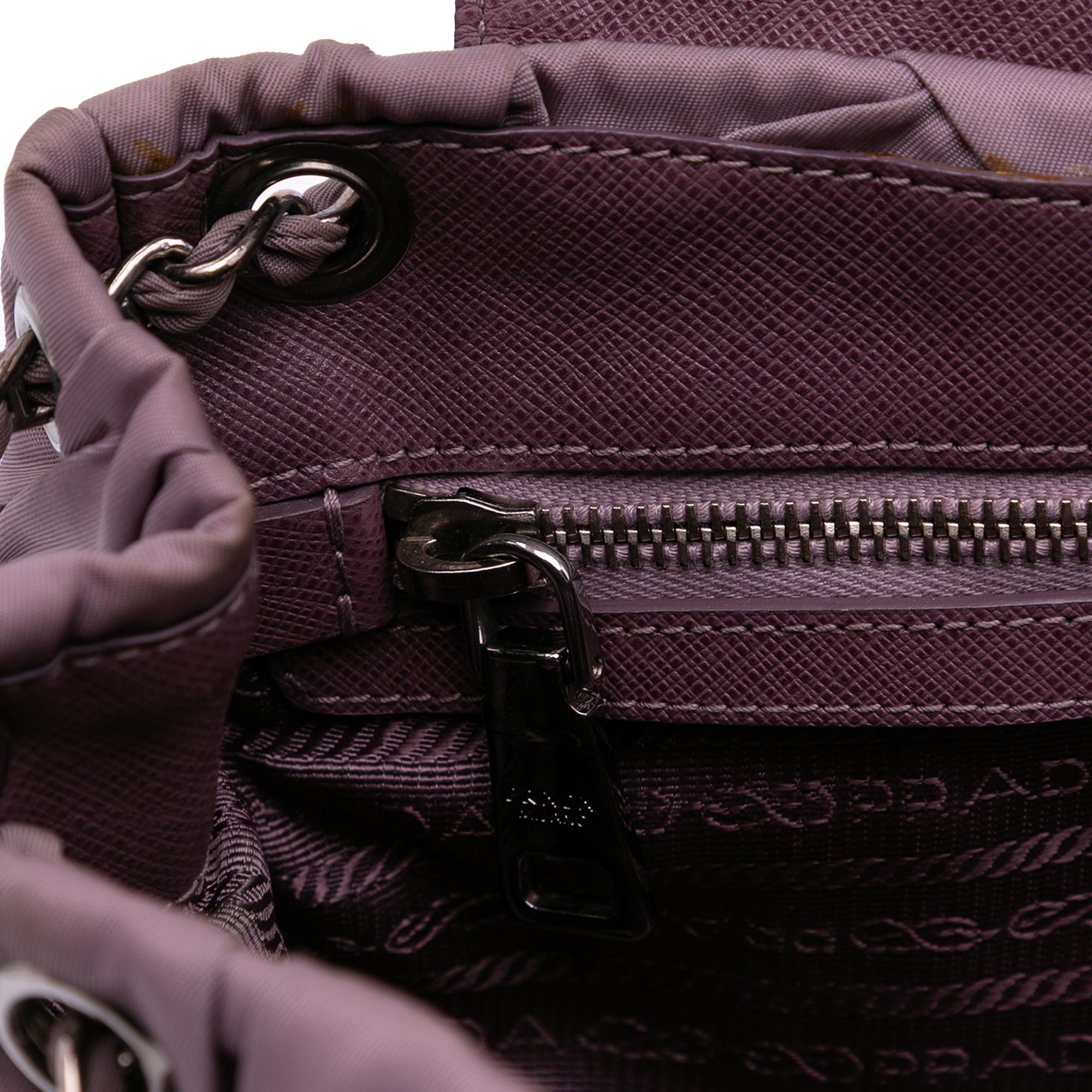 Prada Tessuto Gaufre Shoulder Bag