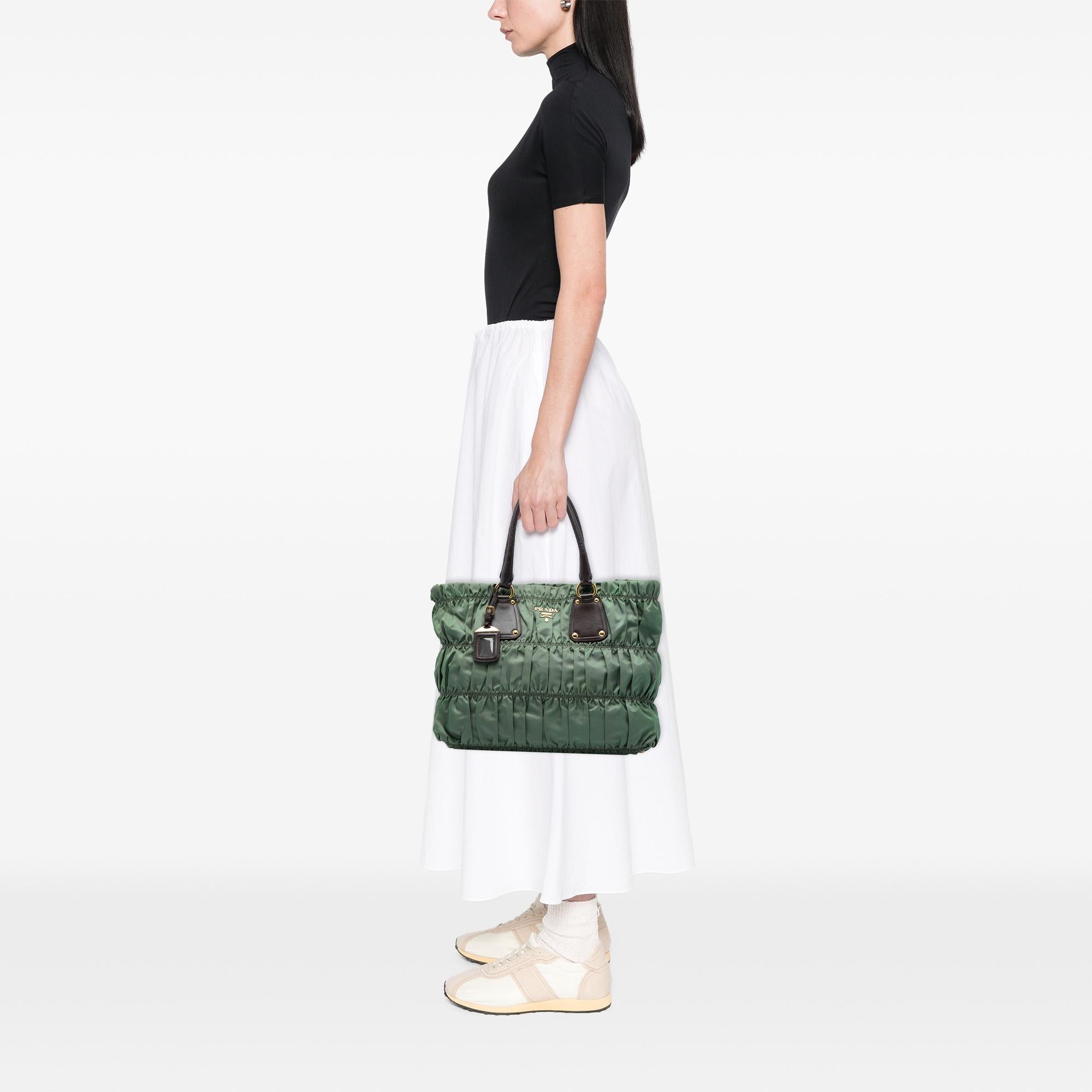 Prada Tessuto Gaufre Tote