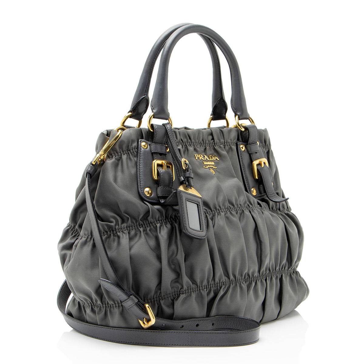 Prada Tessuto Gaufre Tote