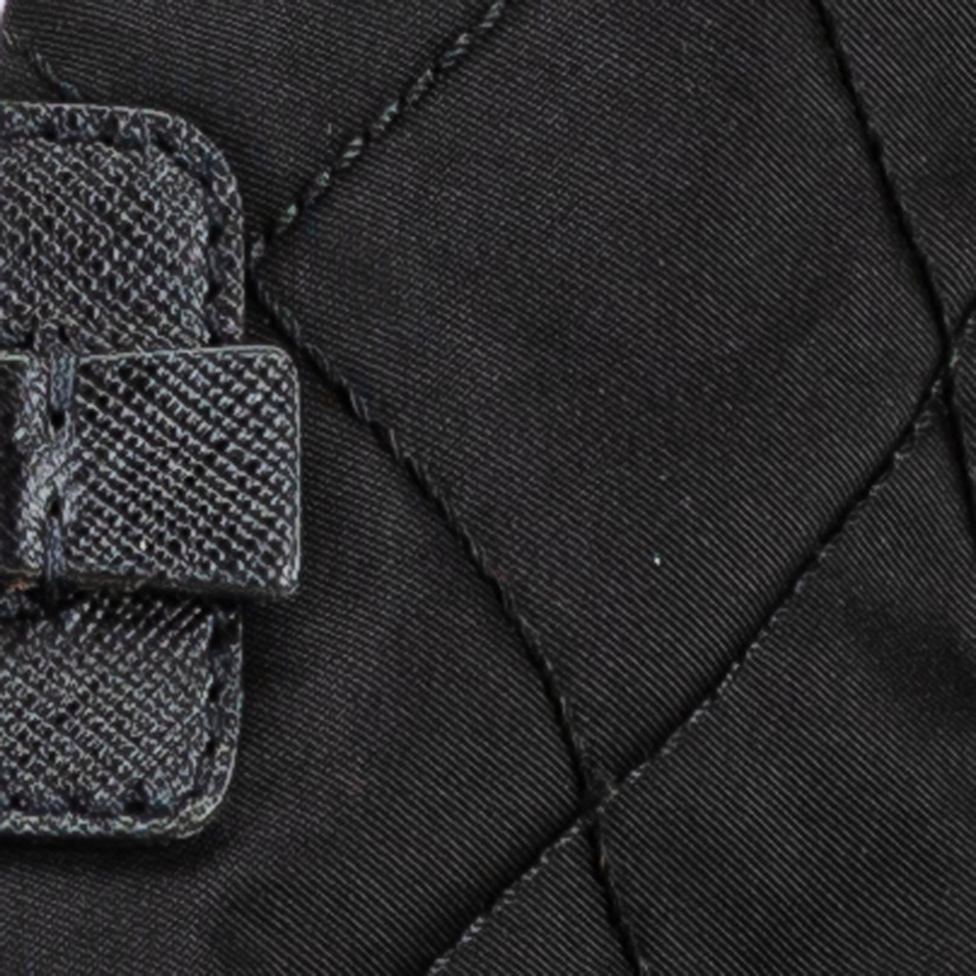 Prada Tessuto Impuntu Shoulder Bag (SHG-ntibJD)