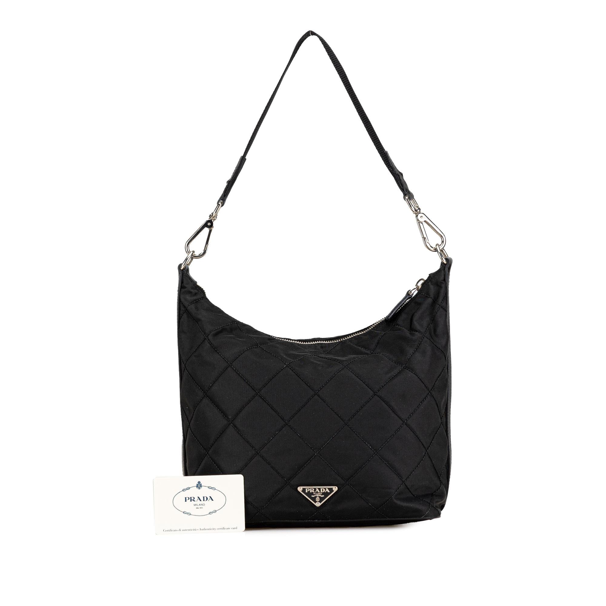Prada Tessuto Impuntu Shoulder Bag (SHG-ntibJD)