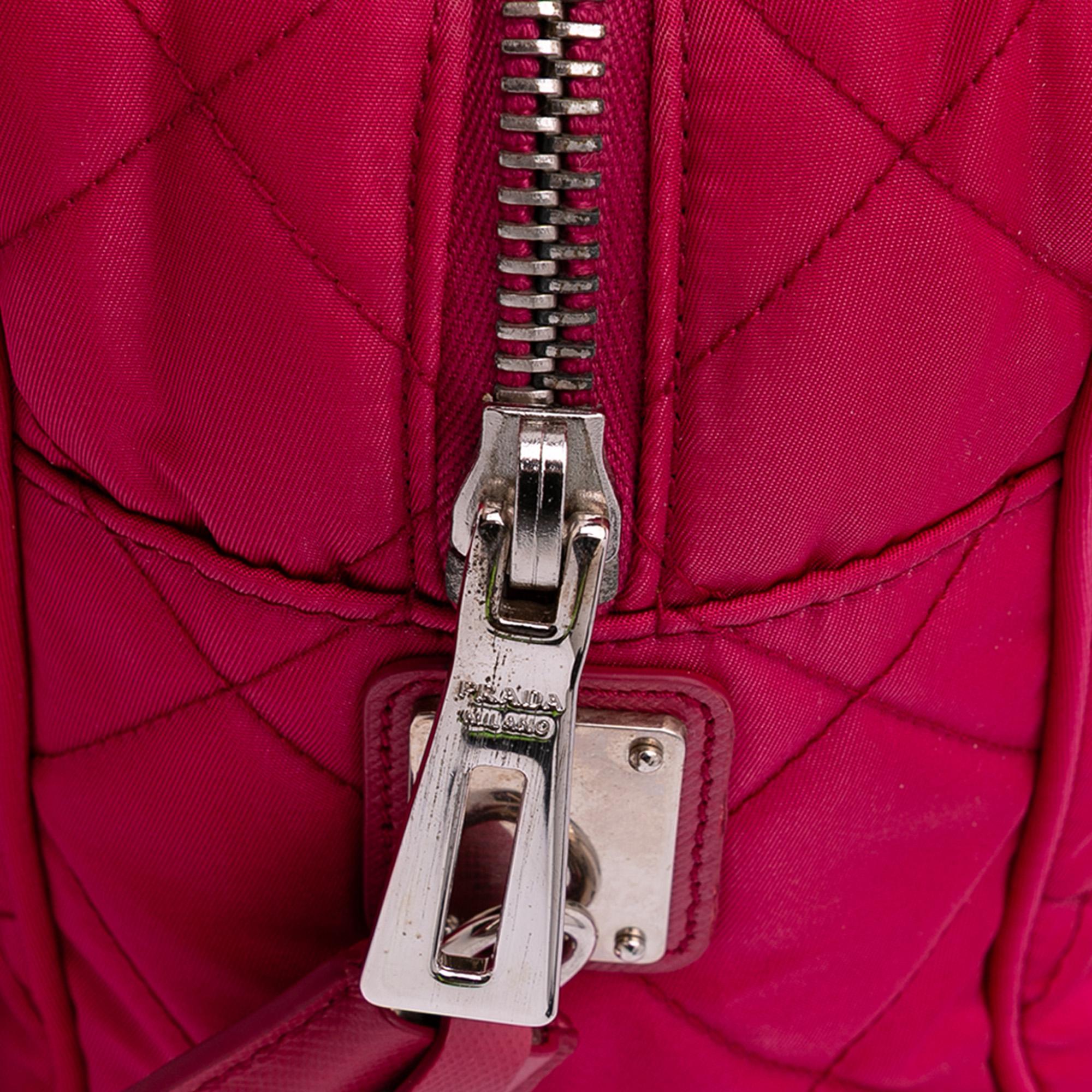 Prada Tessuto Impuntu Shoulder Bag