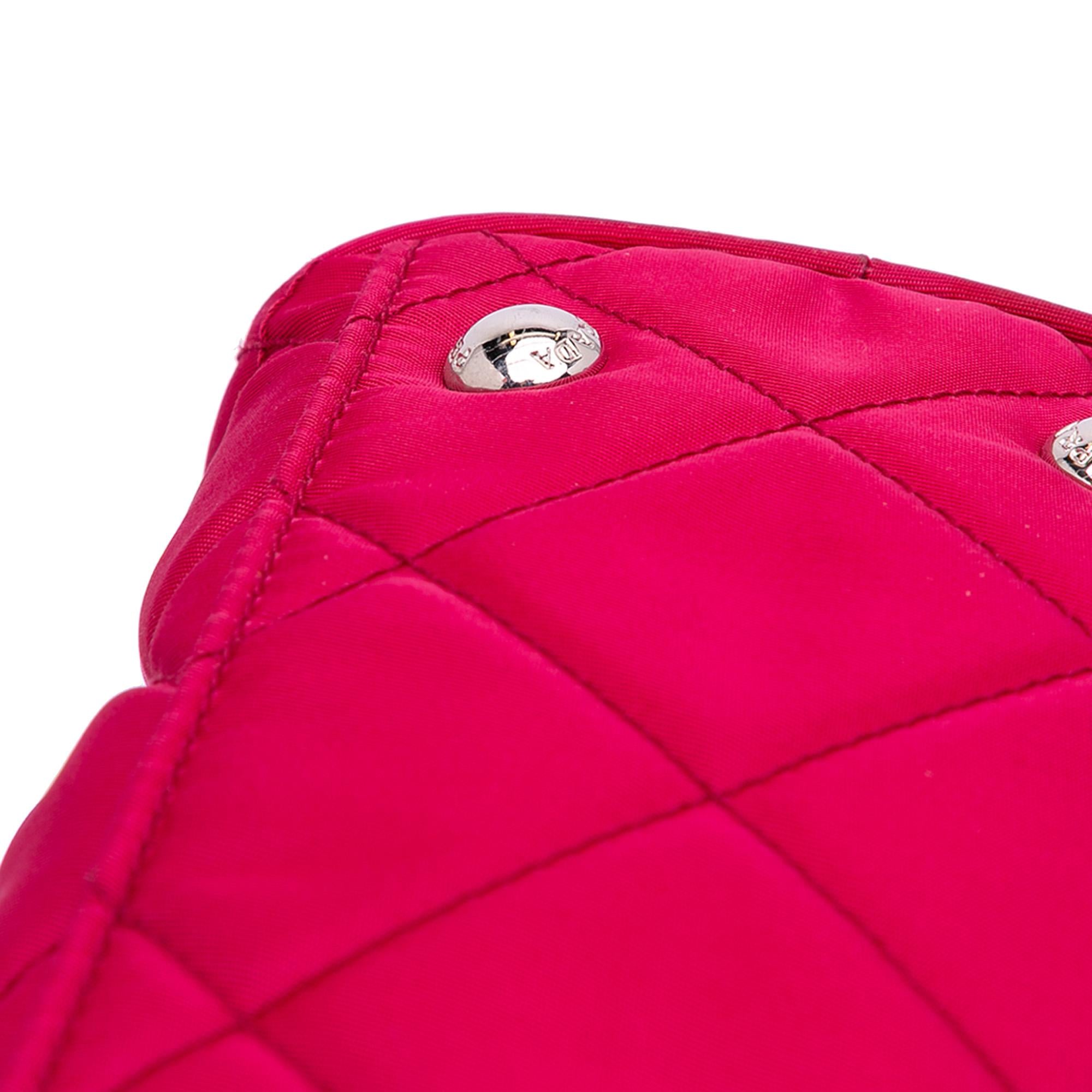 Prada Tessuto Impuntu Shoulder Bag