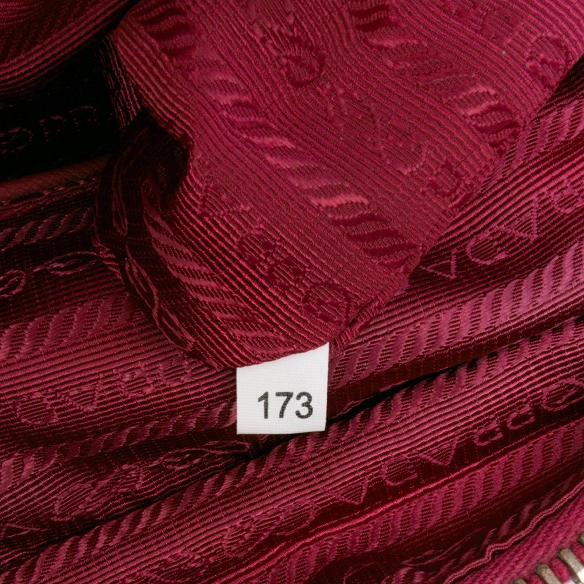 Prada Tessuto Impuntu Shoulder Bag