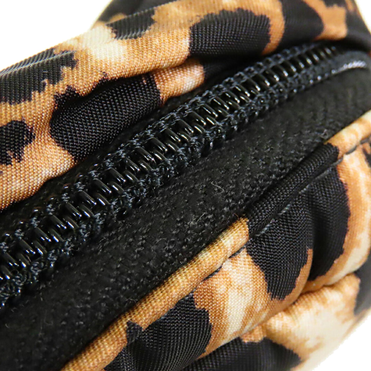 Prada Tessuto Leopard Print Belt Bag