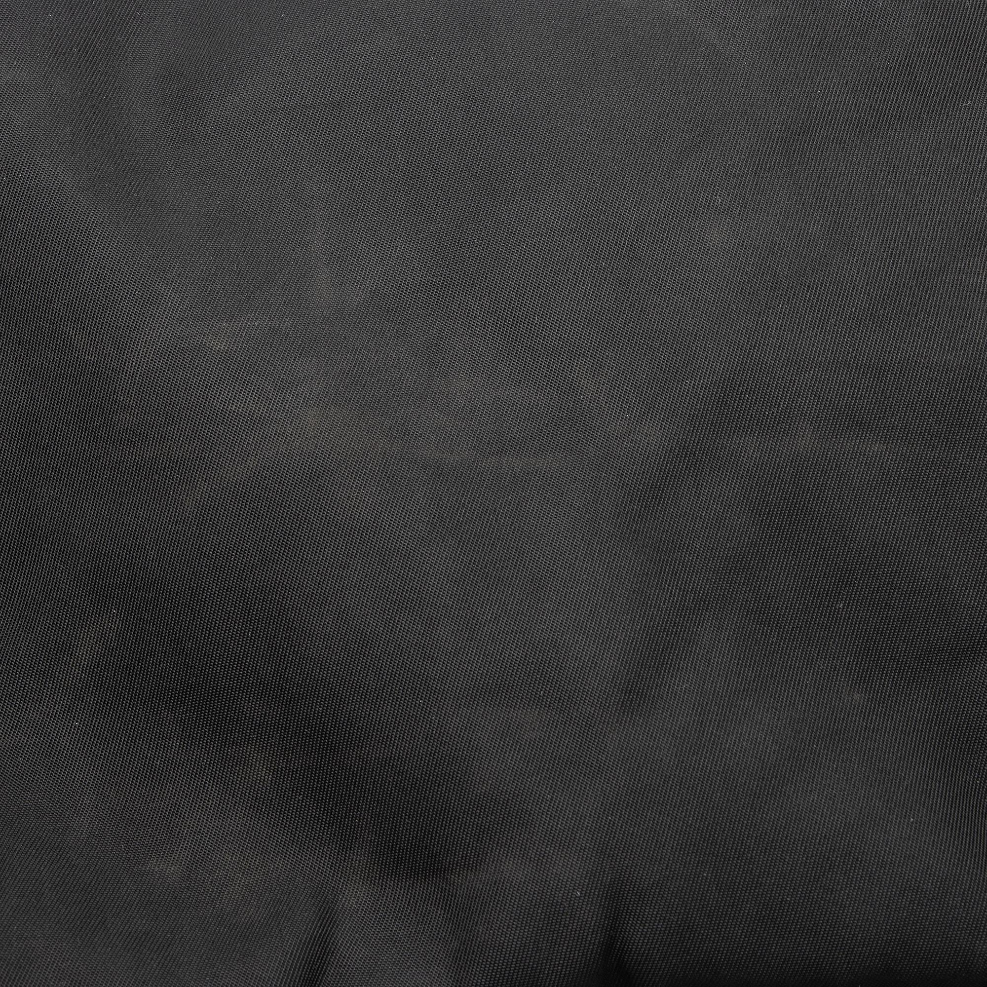 Prada Tessuto Logo Bauletto Satchel (SHF-23040)