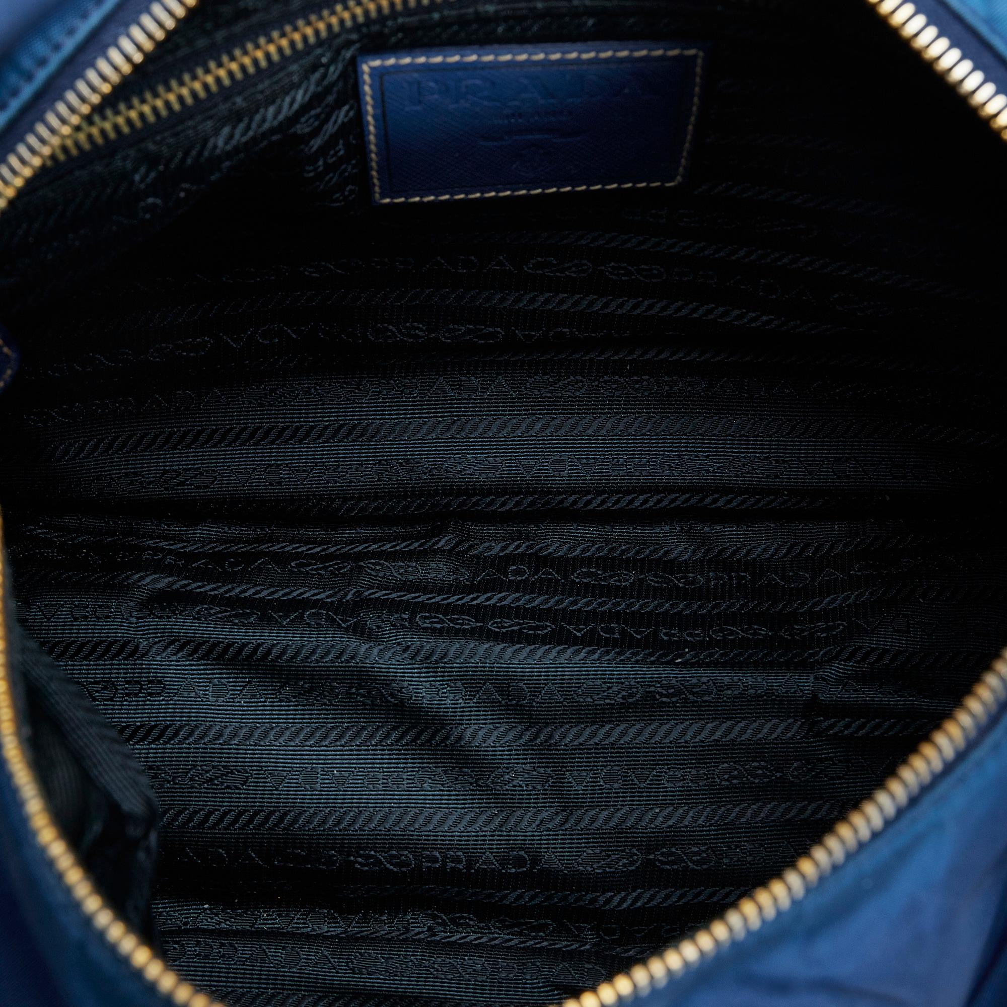 Prada Tessuto Logo Oro Satchel (SHG-zEZVsv)