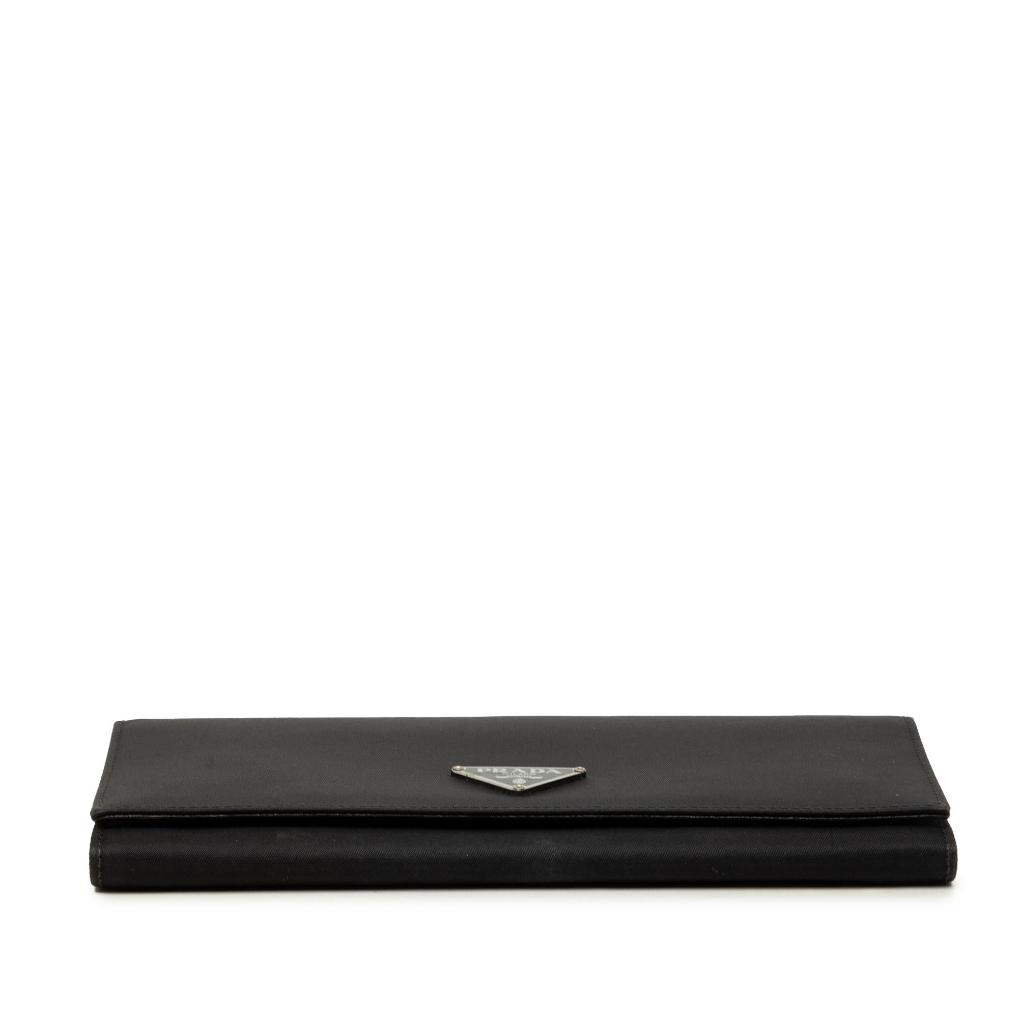 Prada Tessuto Long Wallet