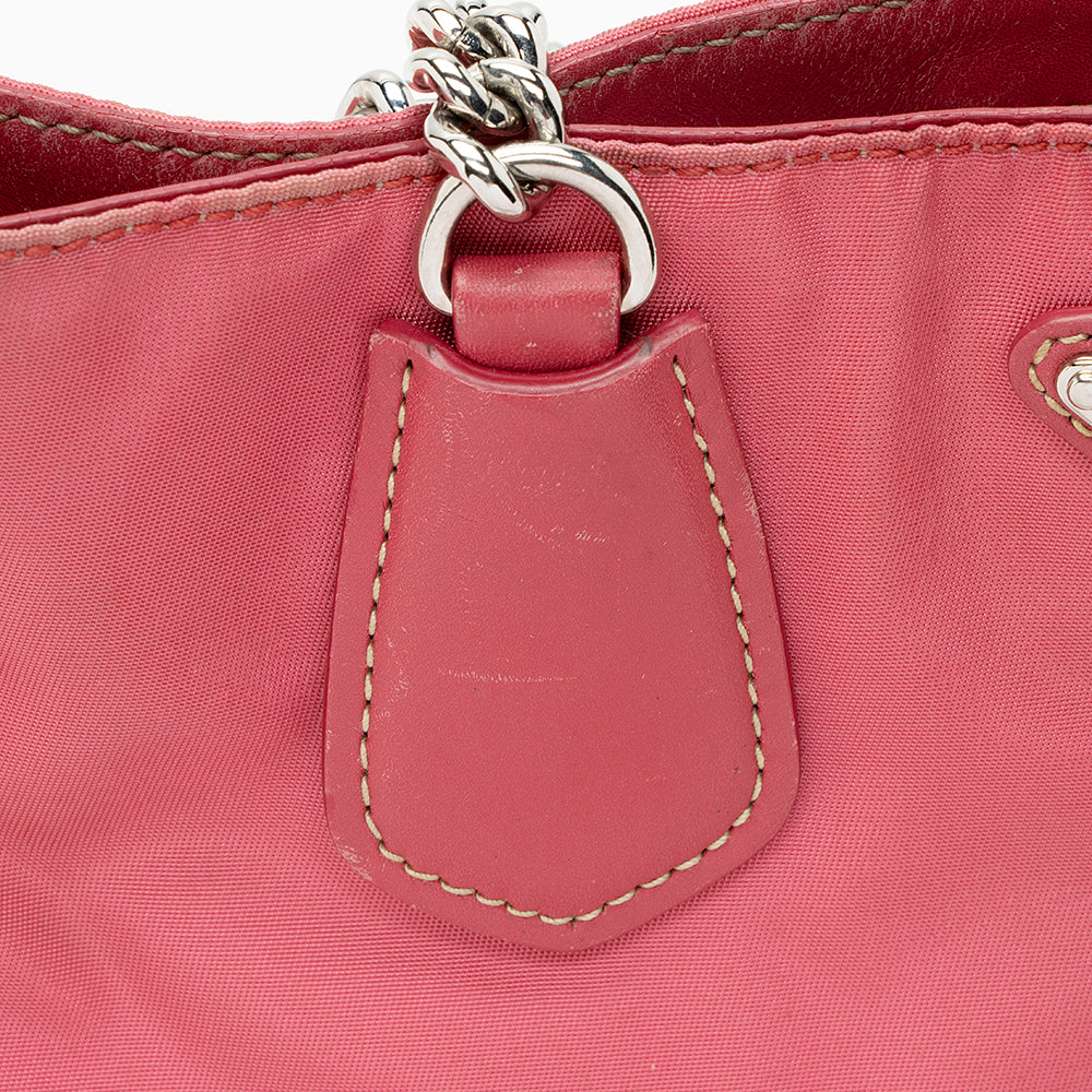 Prada Tessuto Chain Mini Tote (SHF-21723)