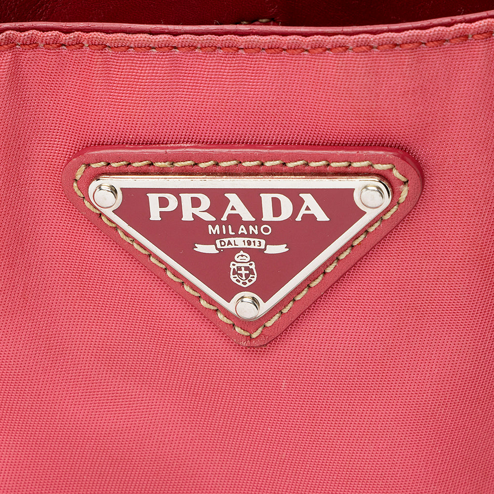 Prada Tessuto Chain Mini Tote (SHF-21723)