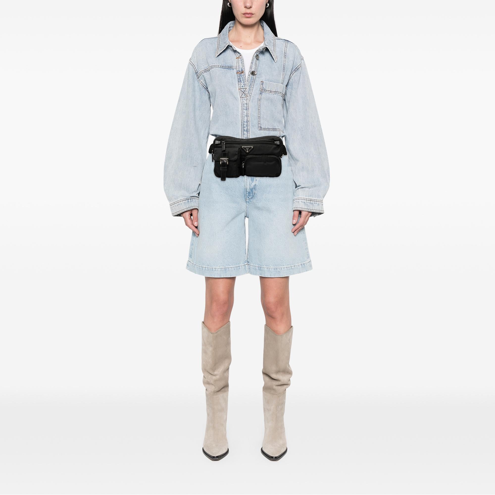 Prada Tessuto Multi Pocket Belt Bag