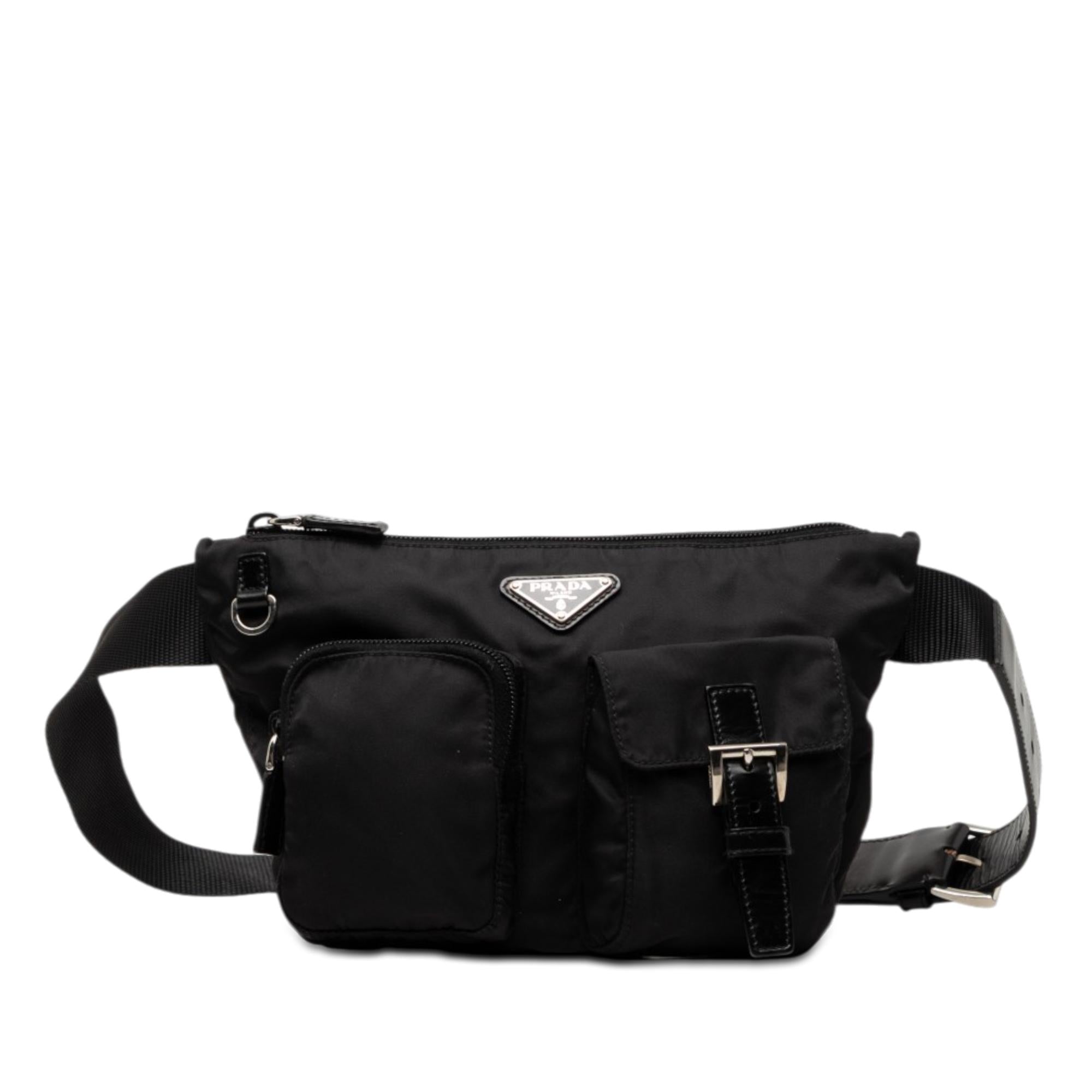 Prada Tessuto Multi Pocket Belt Bag