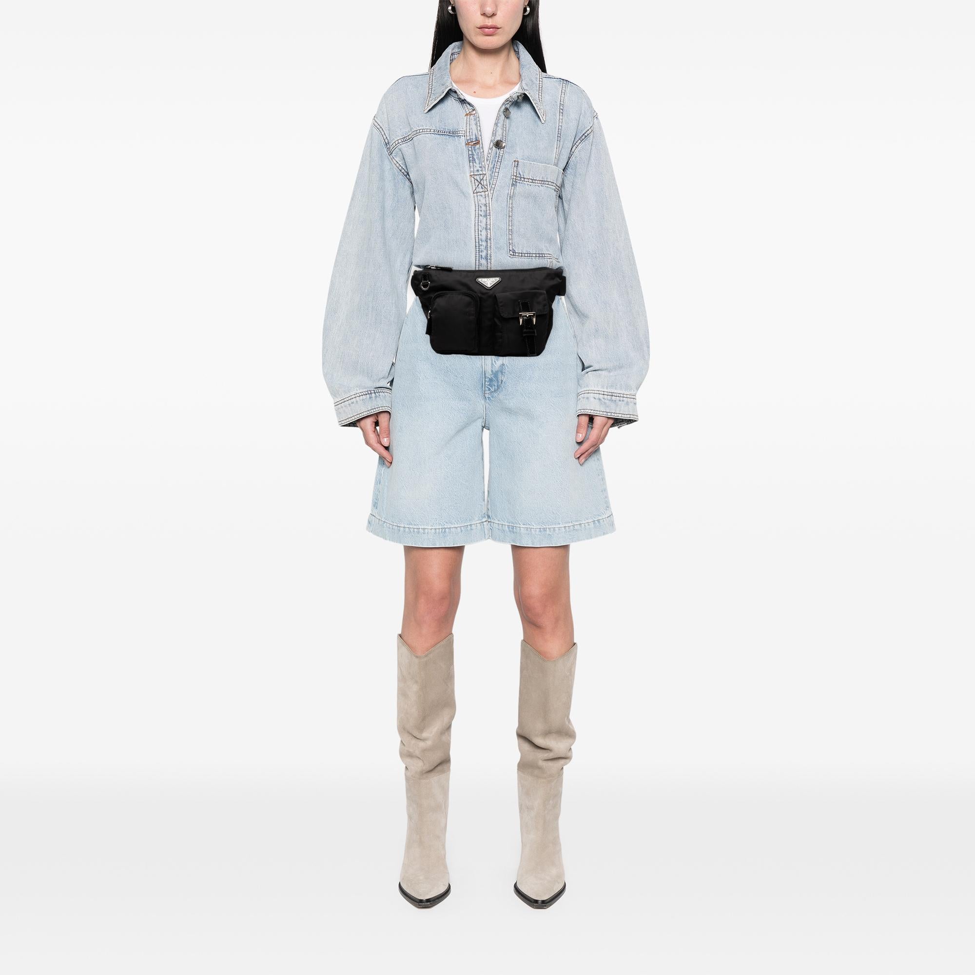 Prada Tessuto Multi Pocket Belt Bag