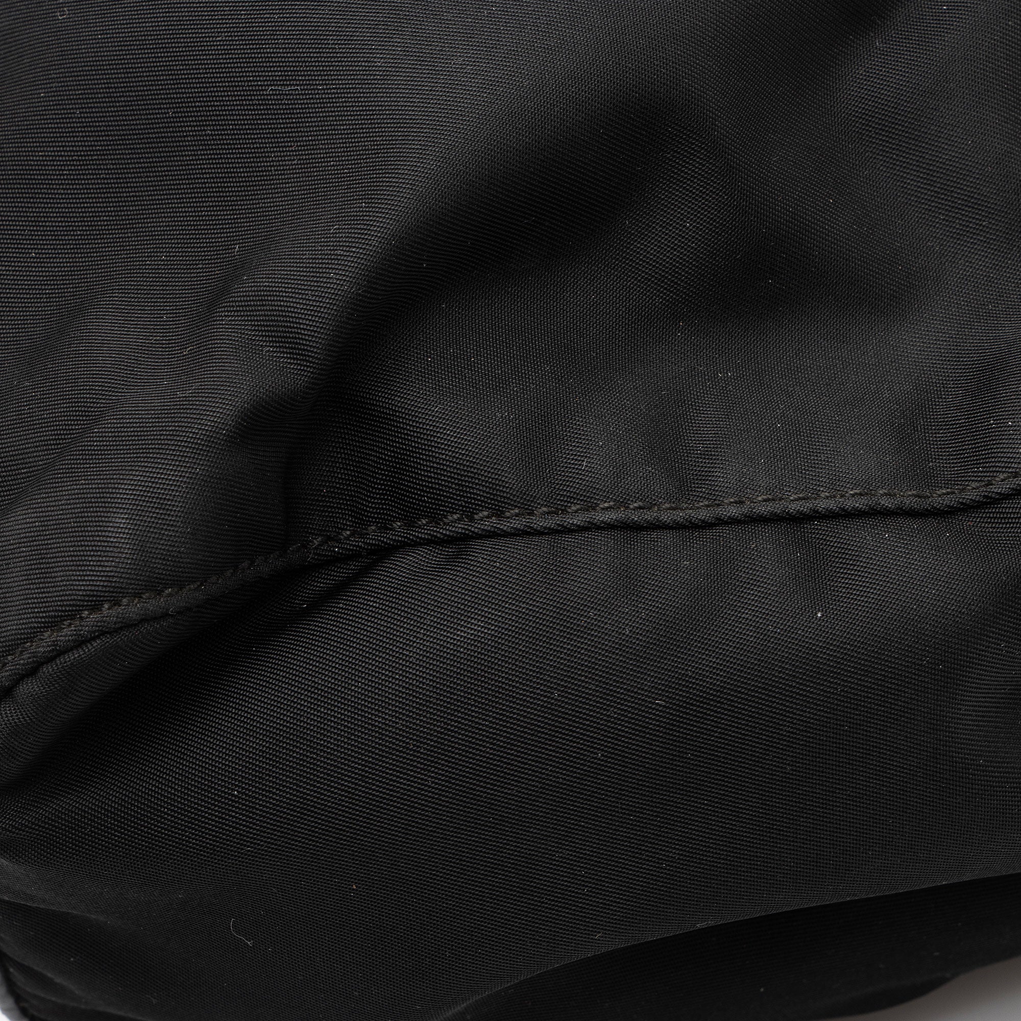 Prada Tessuto Pushlock Foldover Satchel (SHF-npkPQP)