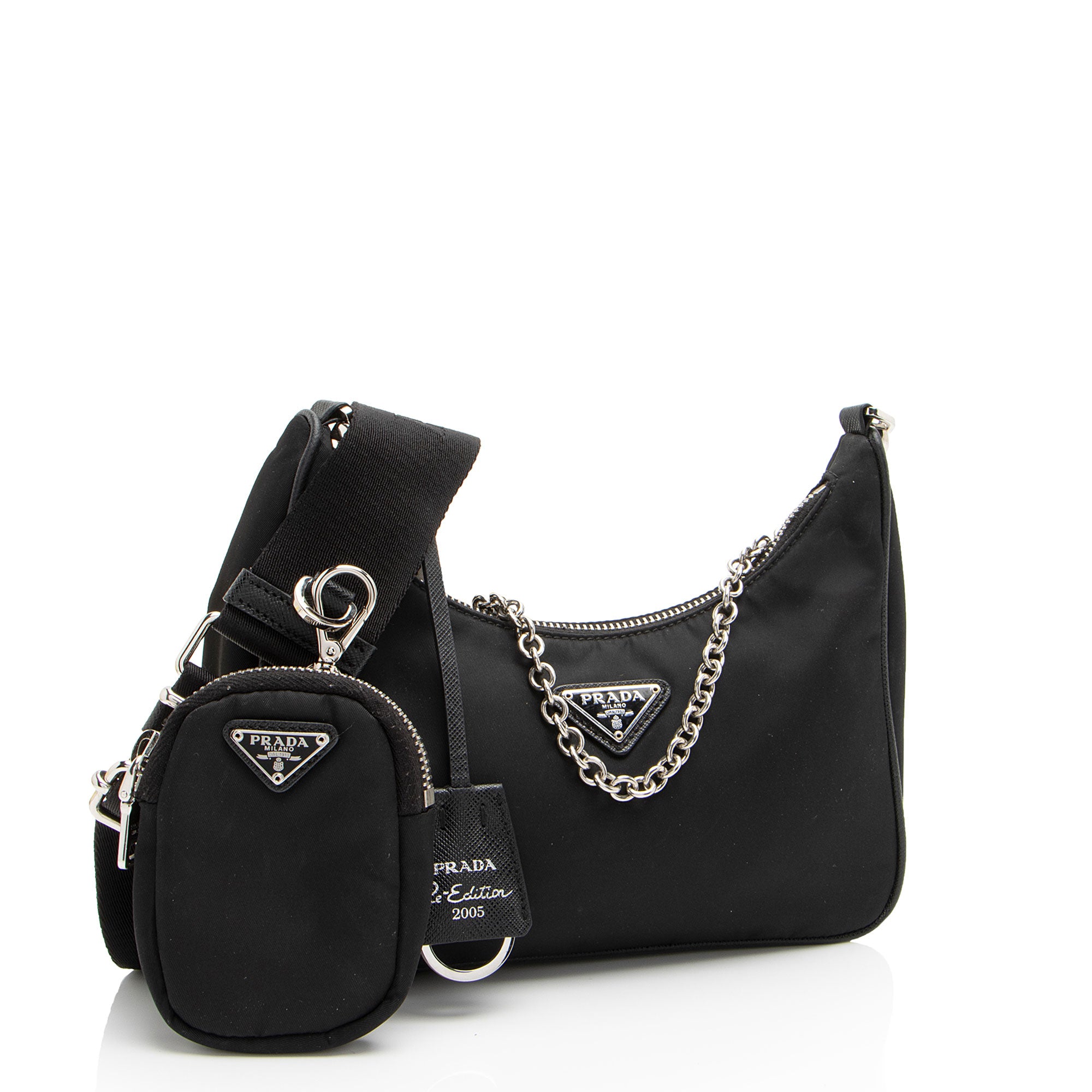 Prada Tessuto Re-Edition 2005 Crossbody (SHF-nYxAT5)