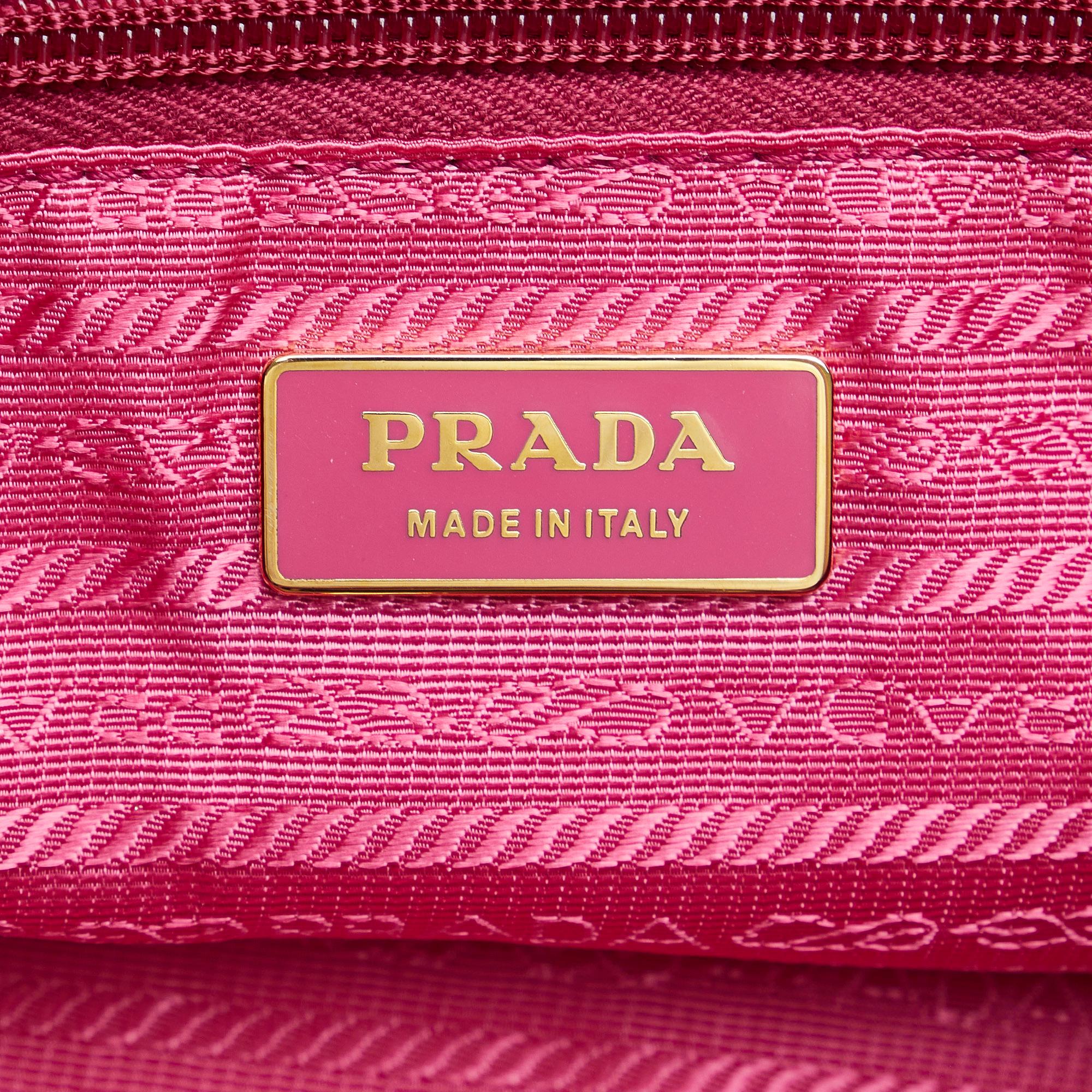 Prada Tessuto Rose Handbag (SHG-XPmiN5)