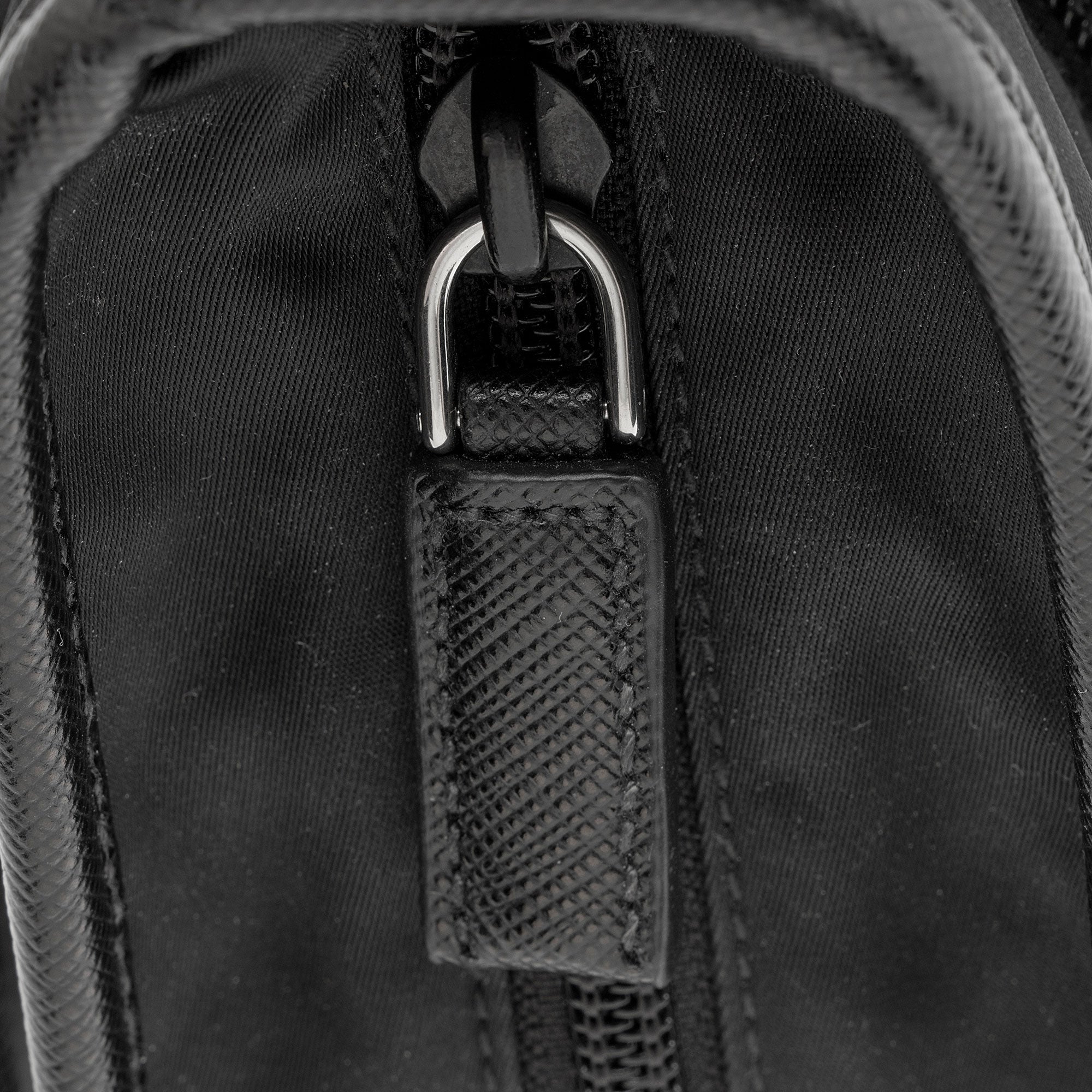 Prada Tessuto Saffiano Flat Messenger