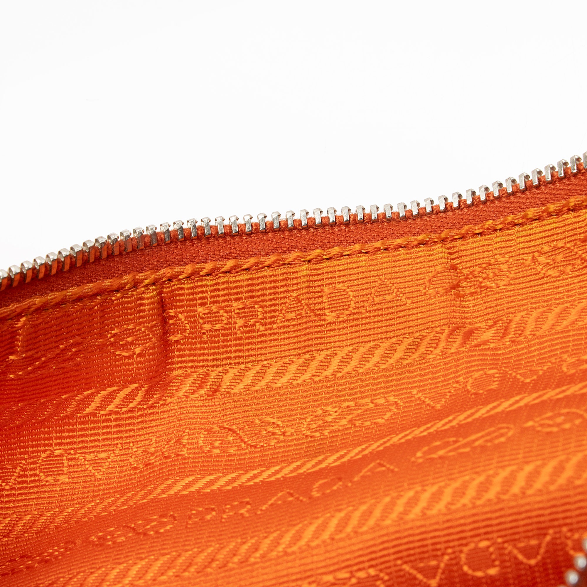 Prada Tessuto Saffiano Small Pochette (SHF-A8s6Ib)