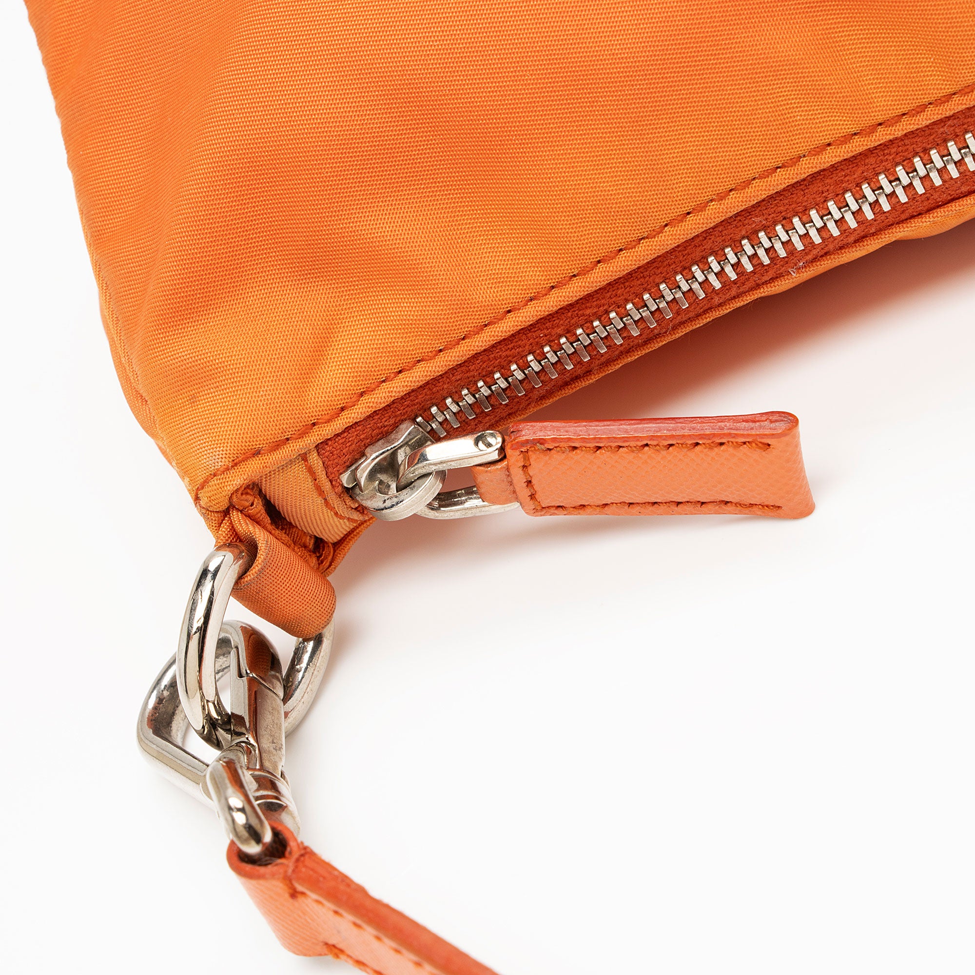 Prada Tessuto Saffiano Small Pochette (SHF-A8s6Ib)